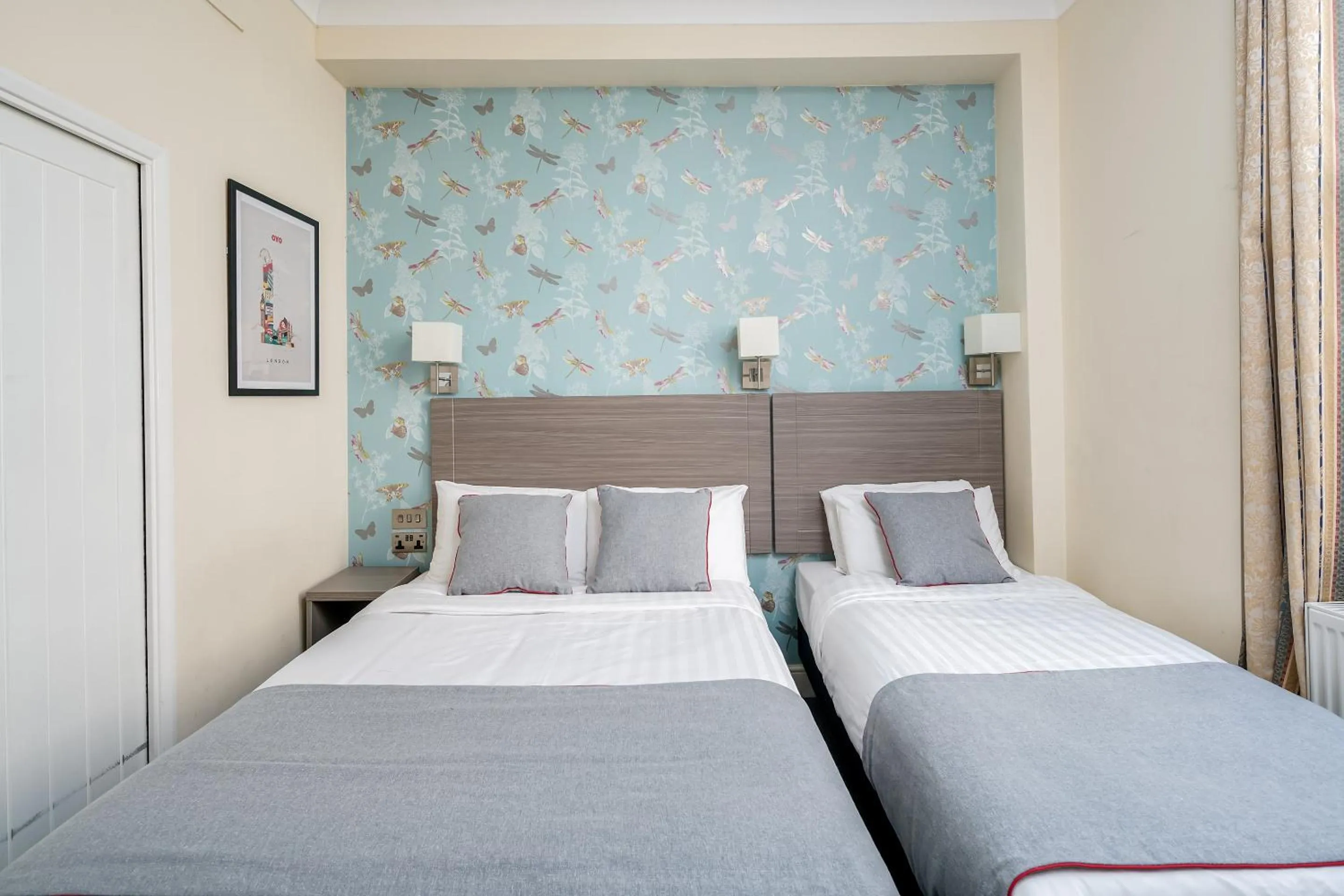 Bedroom, Bed in OYO Bakers Hotel London Victoria