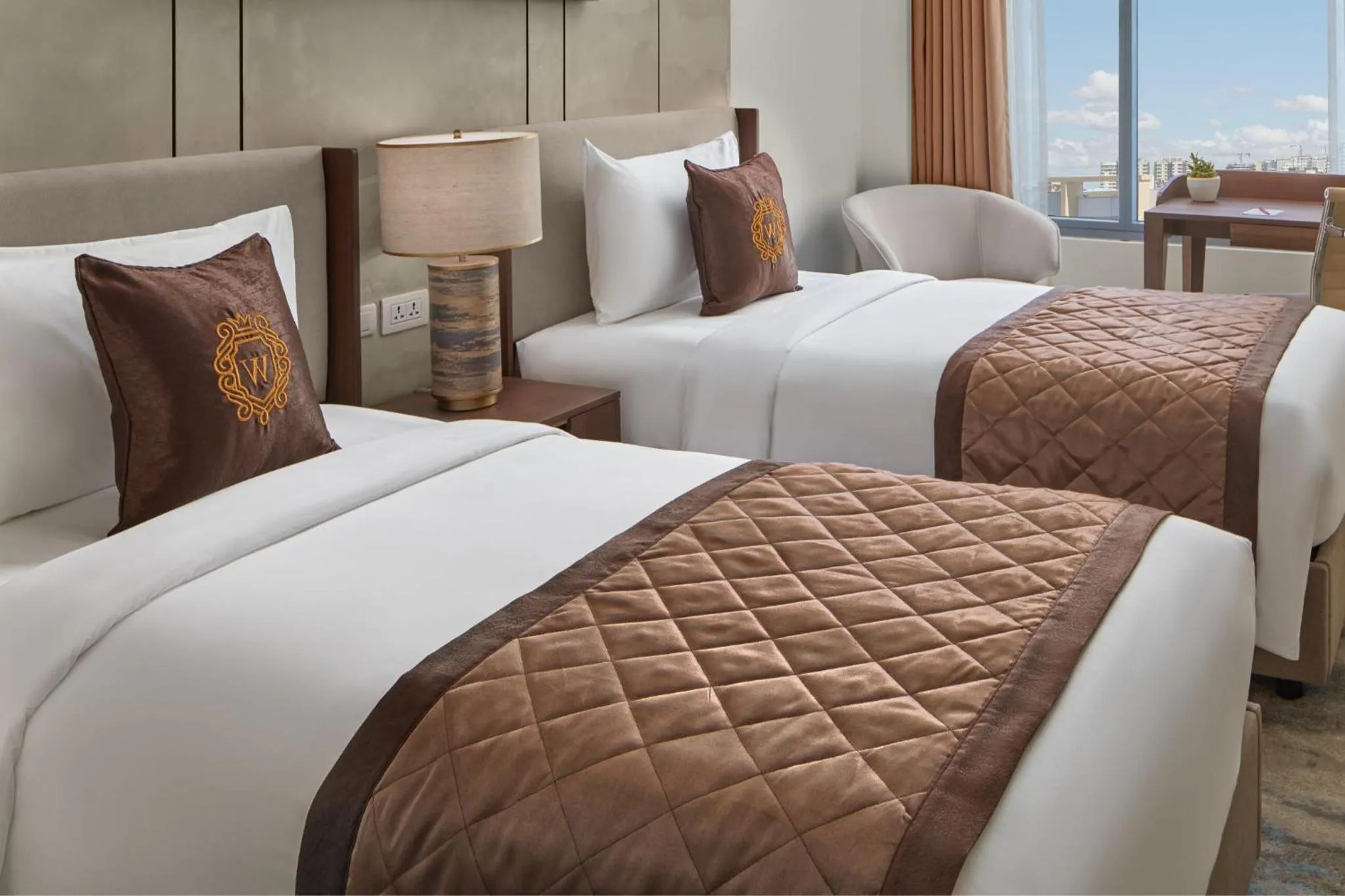 Bed in Grand Westside Manila Bay