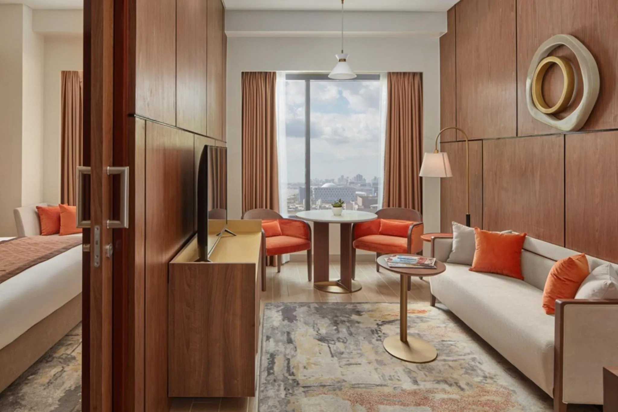 Communal lounge/ TV room in Grand Westside Manila Bay