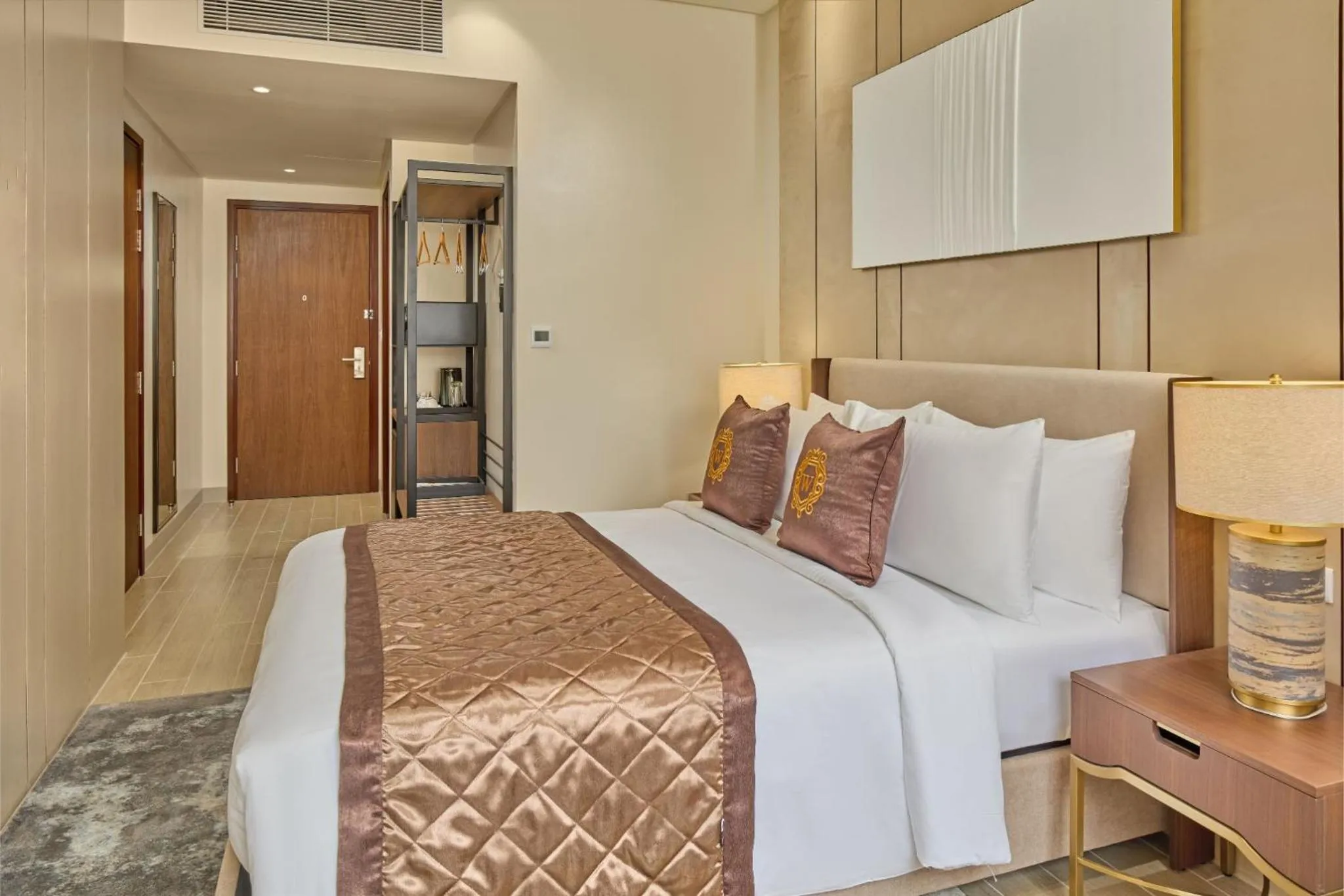 Bed in Grand Westside Manila Bay