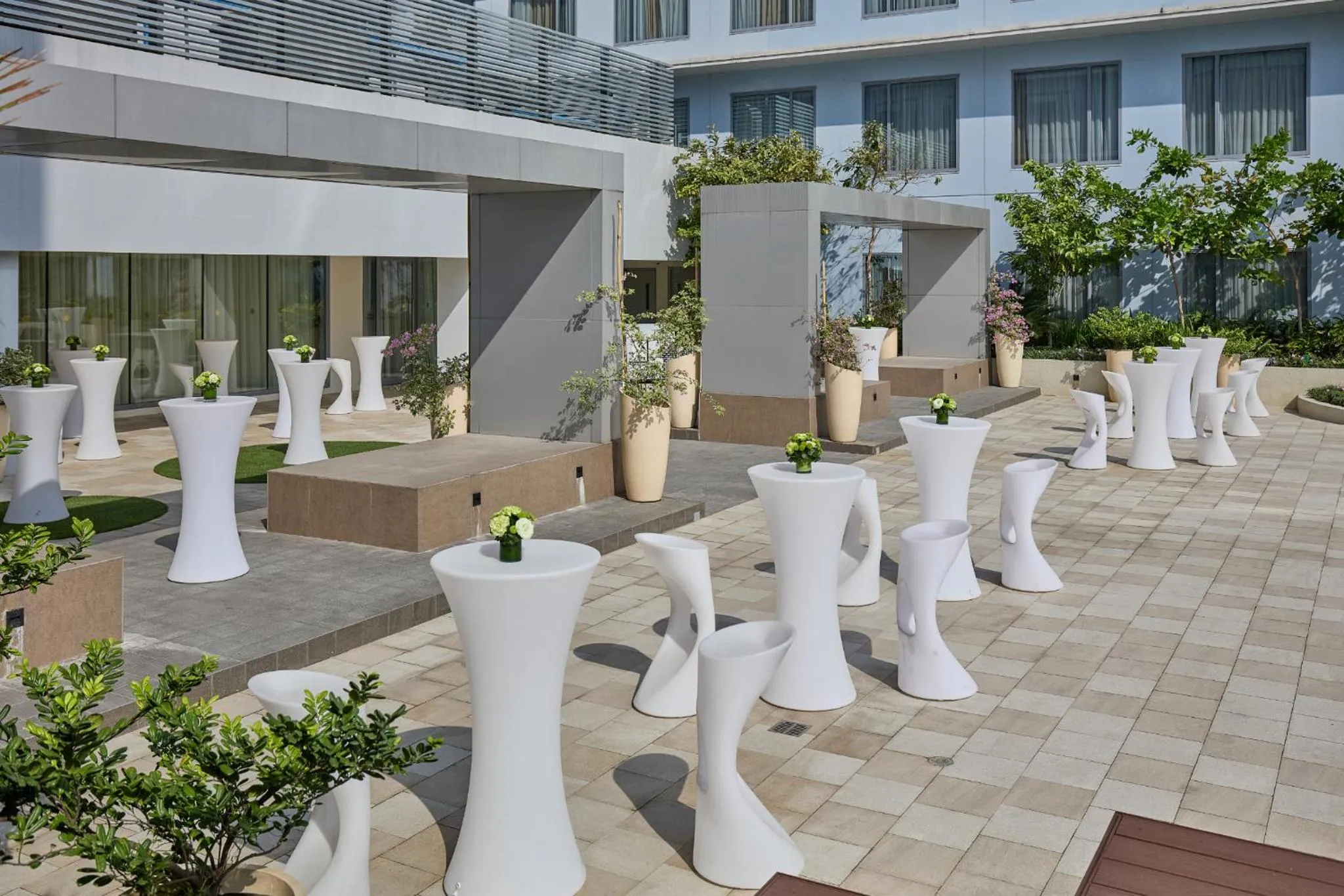 Patio in Grand Westside Manila Bay