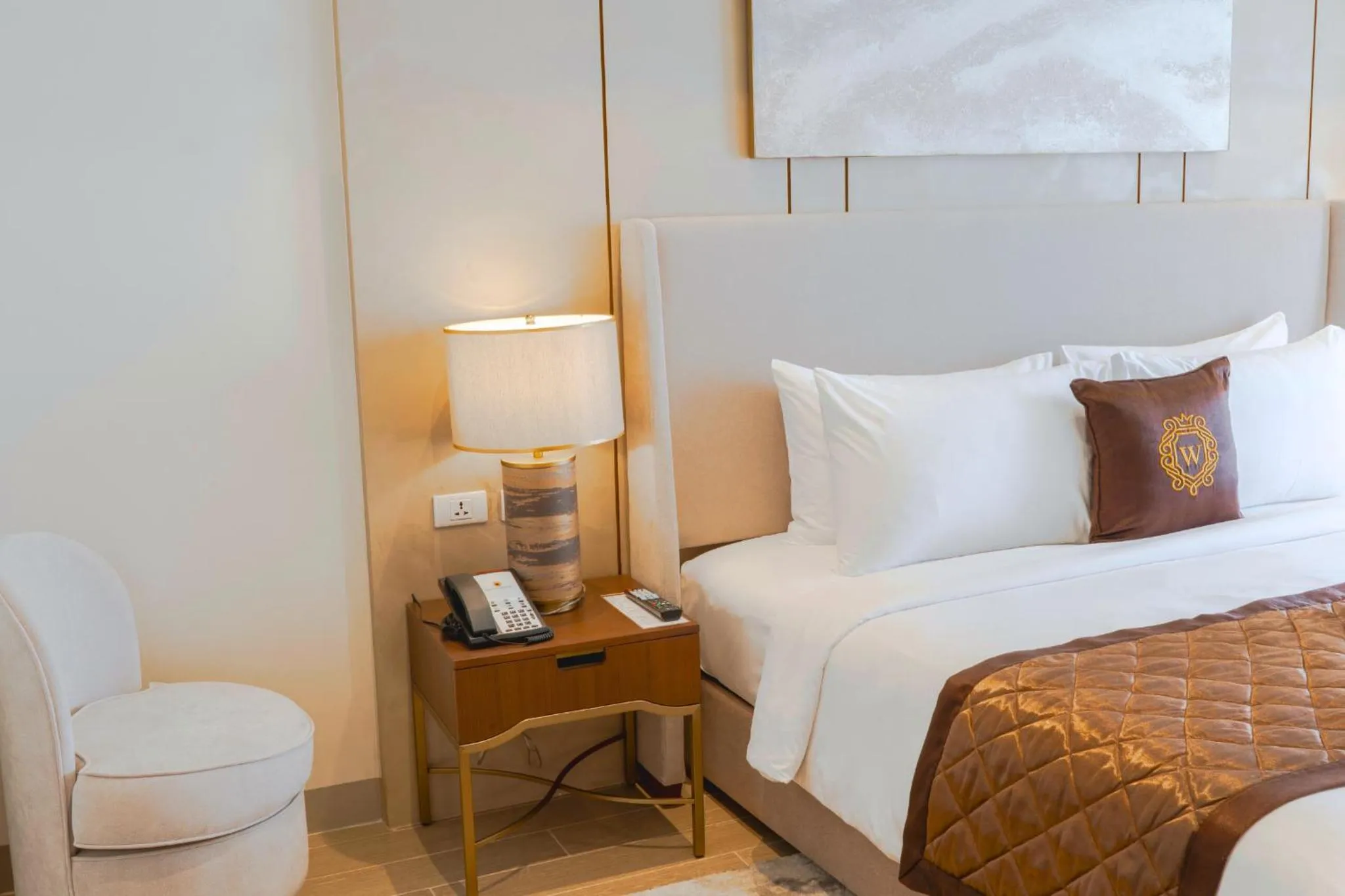 Bed in Grand Westside Manila Bay