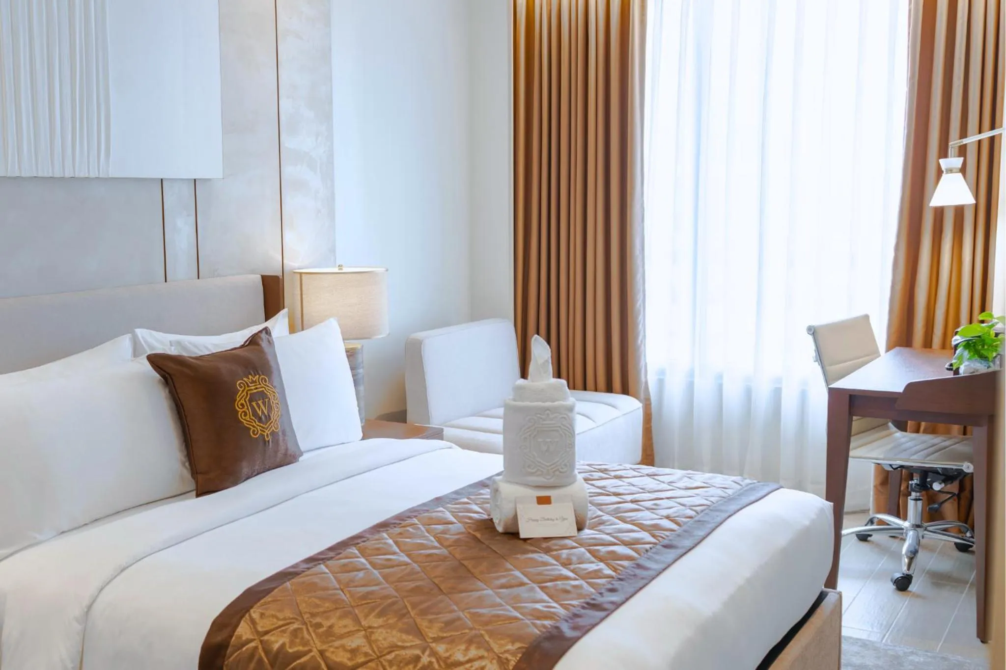 Bed in Grand Westside Manila Bay