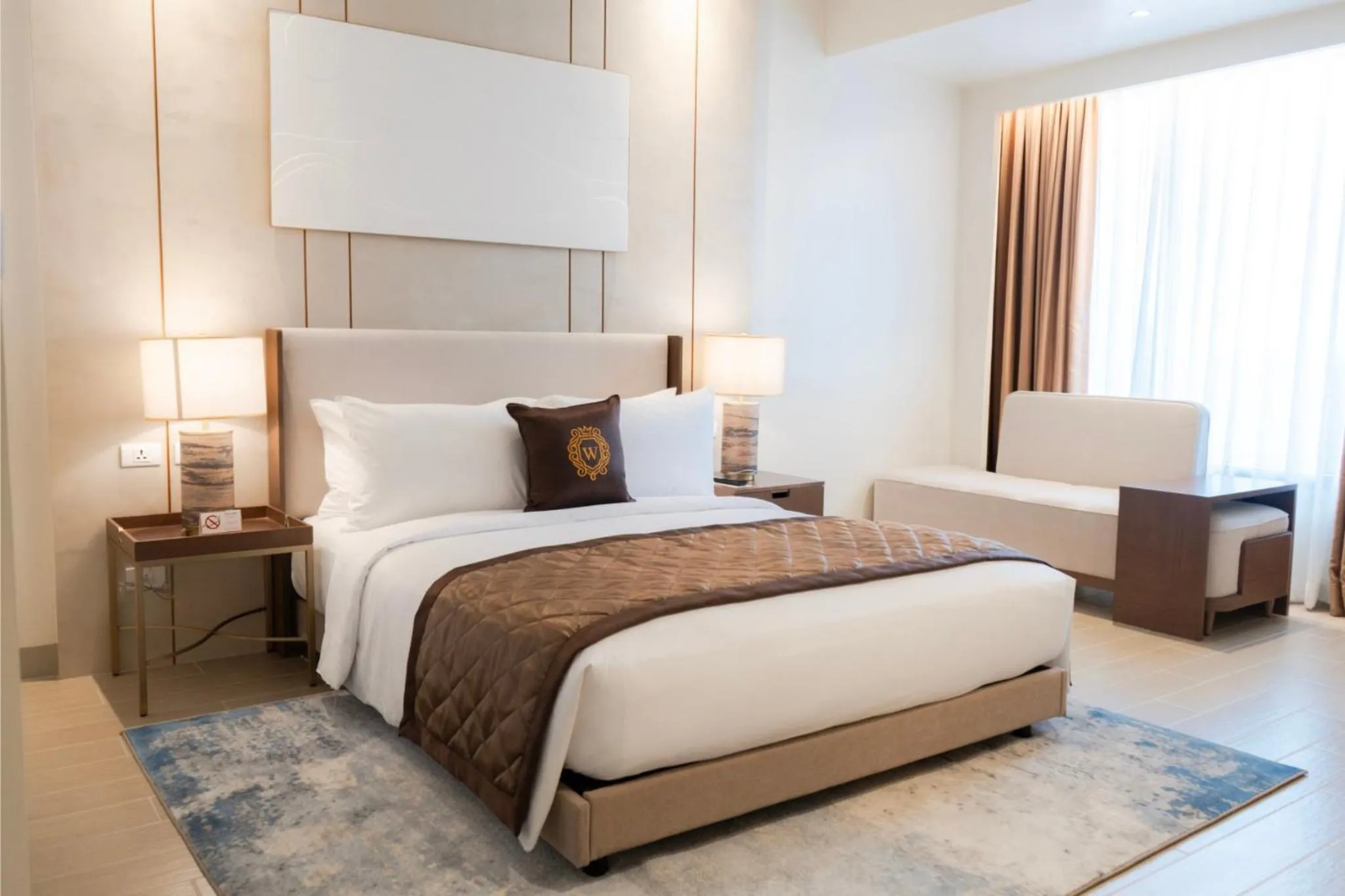 Bed in Grand Westside Manila Bay