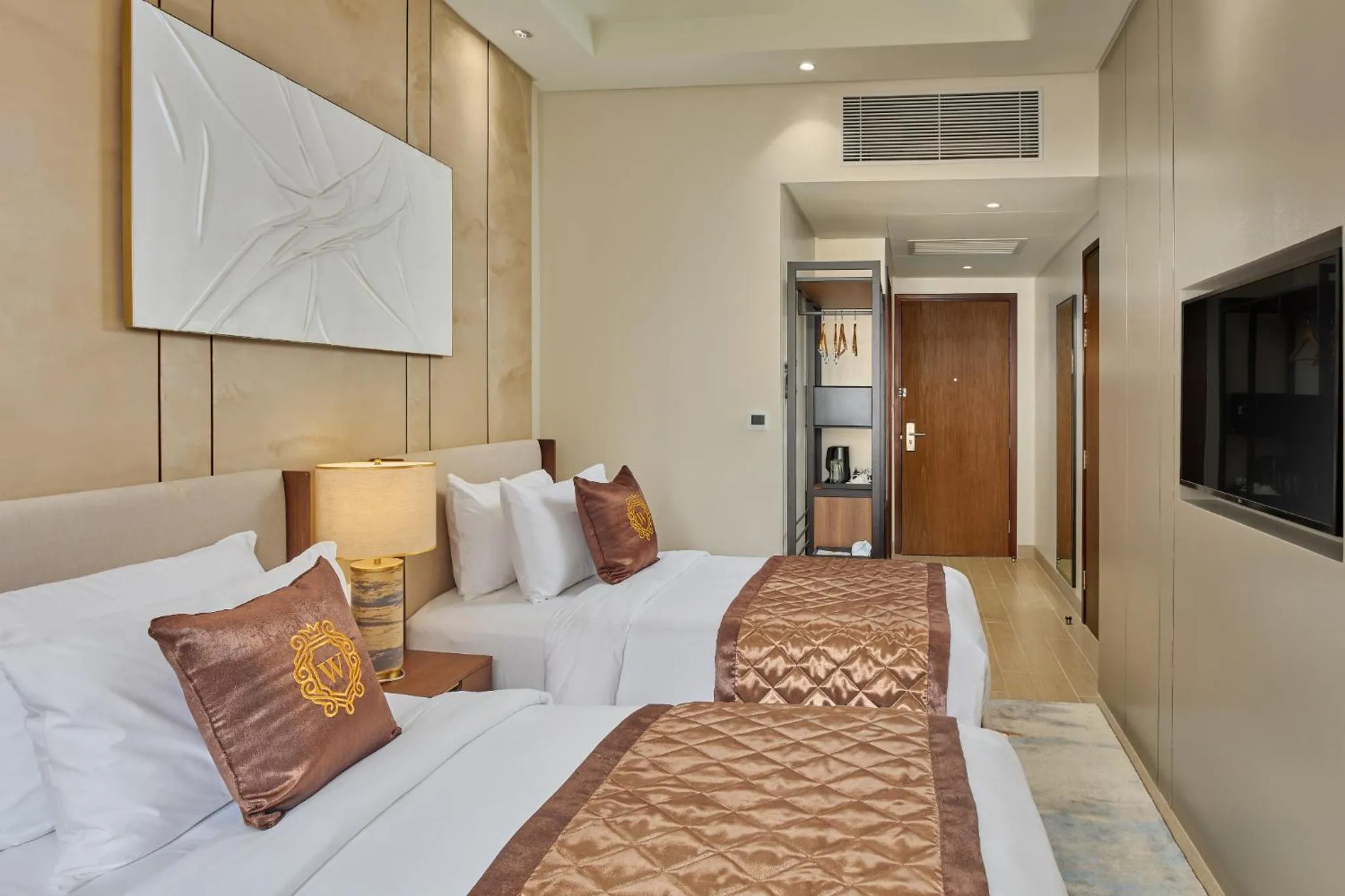 Bed in Grand Westside Manila Bay