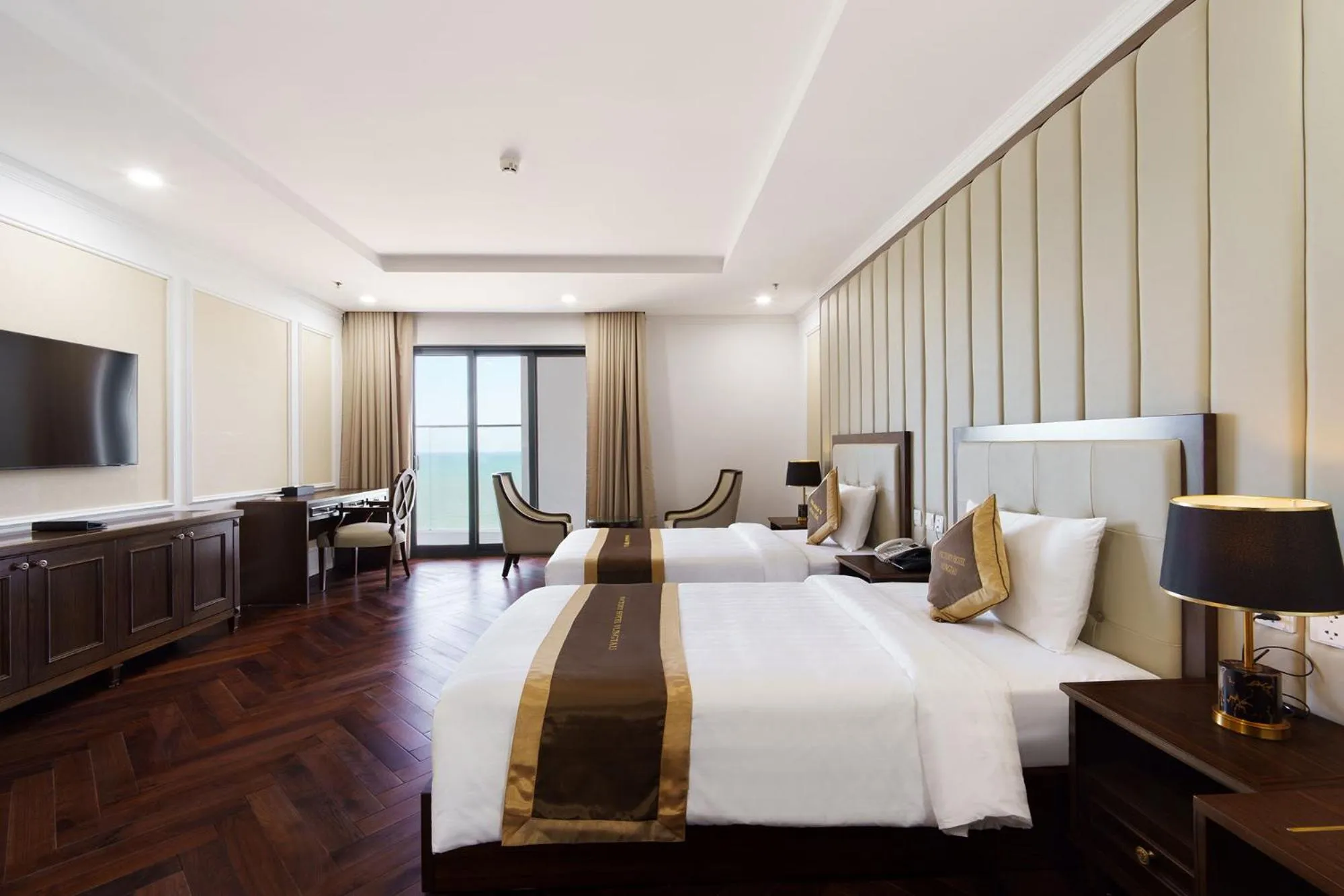 Bedroom, Bed in Victory Hotel Vung Tau - New Wing