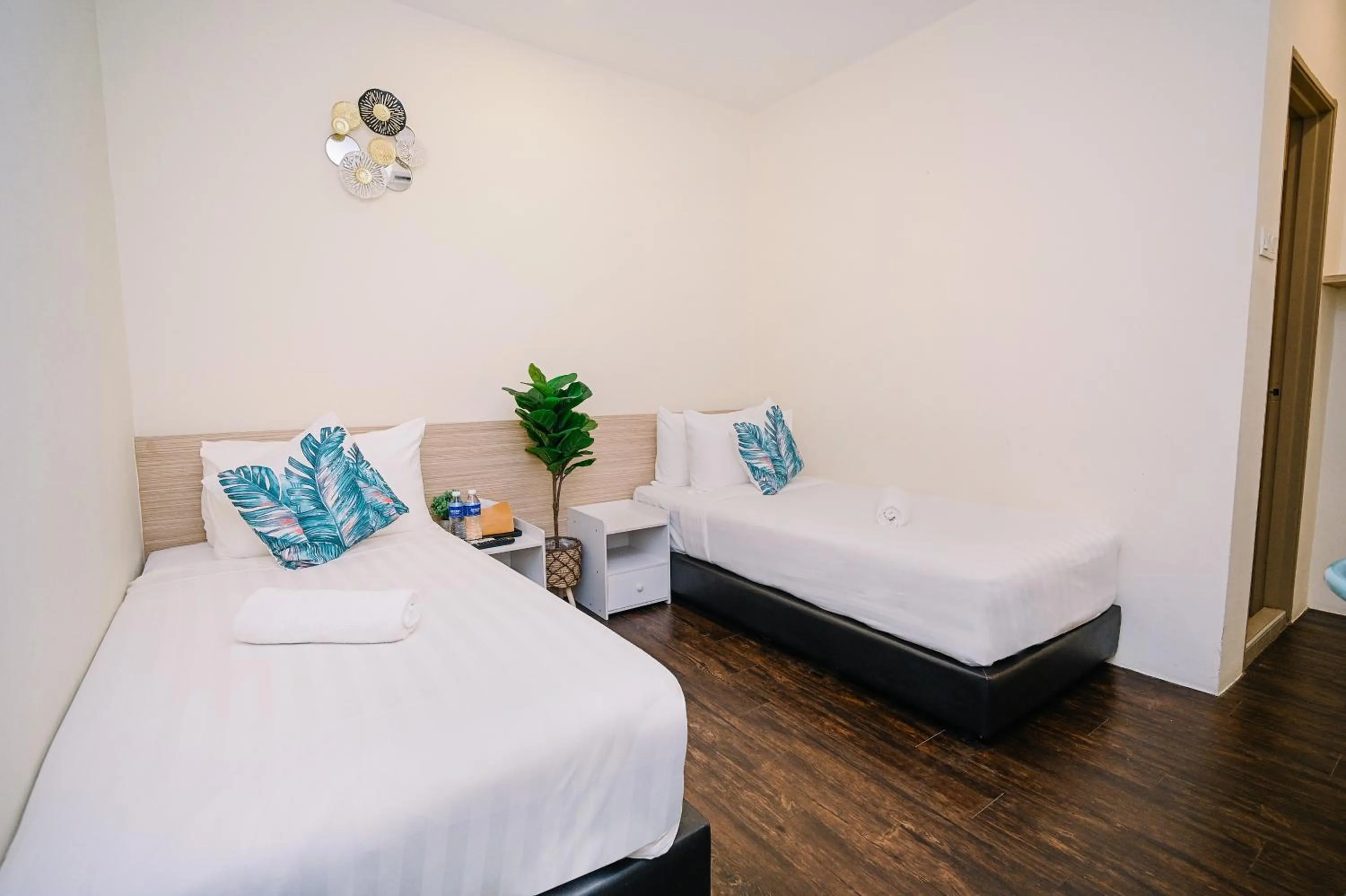 Bed in Swing & Pillows - Z Hotel Cyberjaya