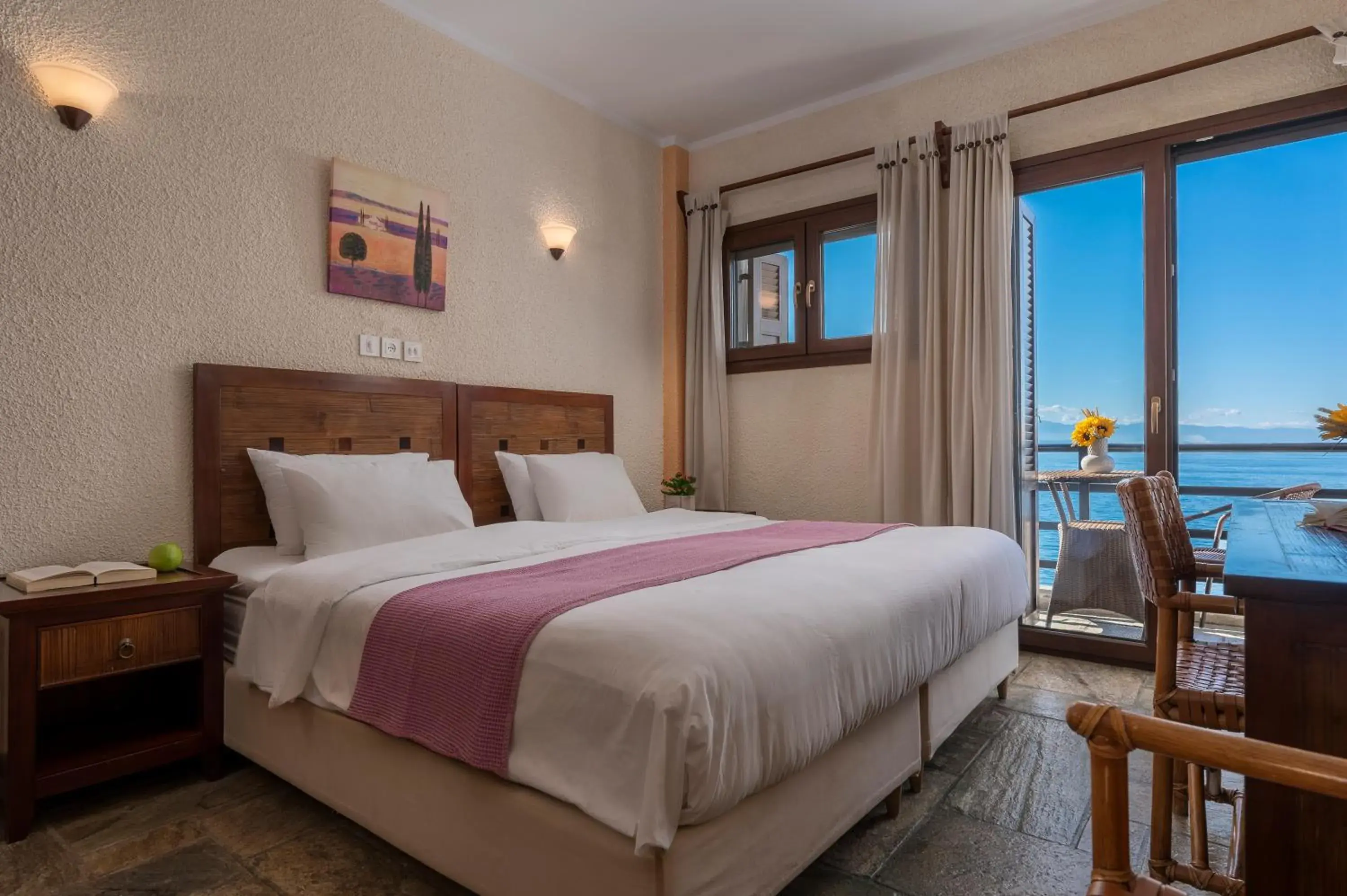 Double Room with Sea View in Agnanti Hotel Apartments Double Room with Sea View in Agnanti Hotel Apartments