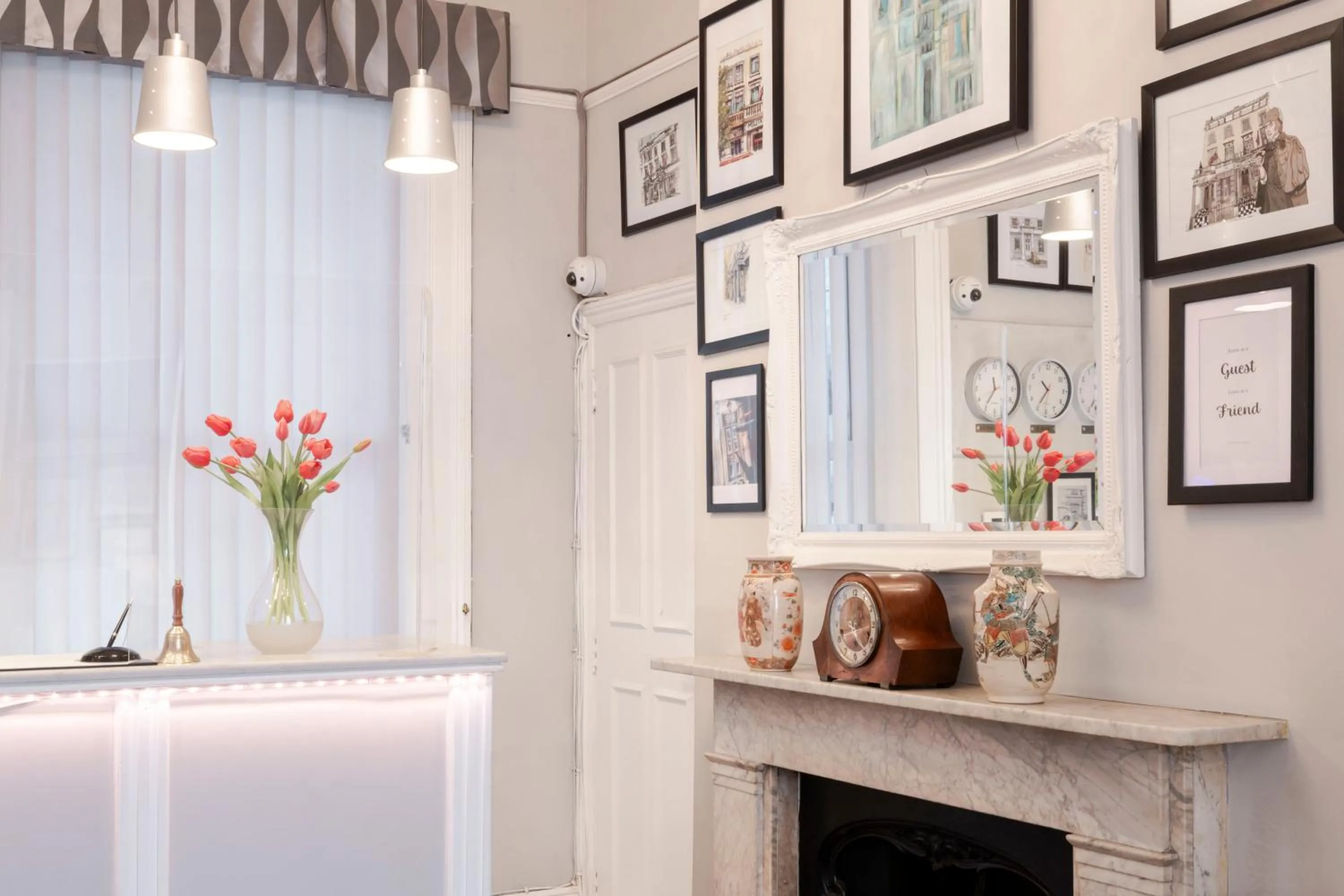 Lobby or reception in The Melita