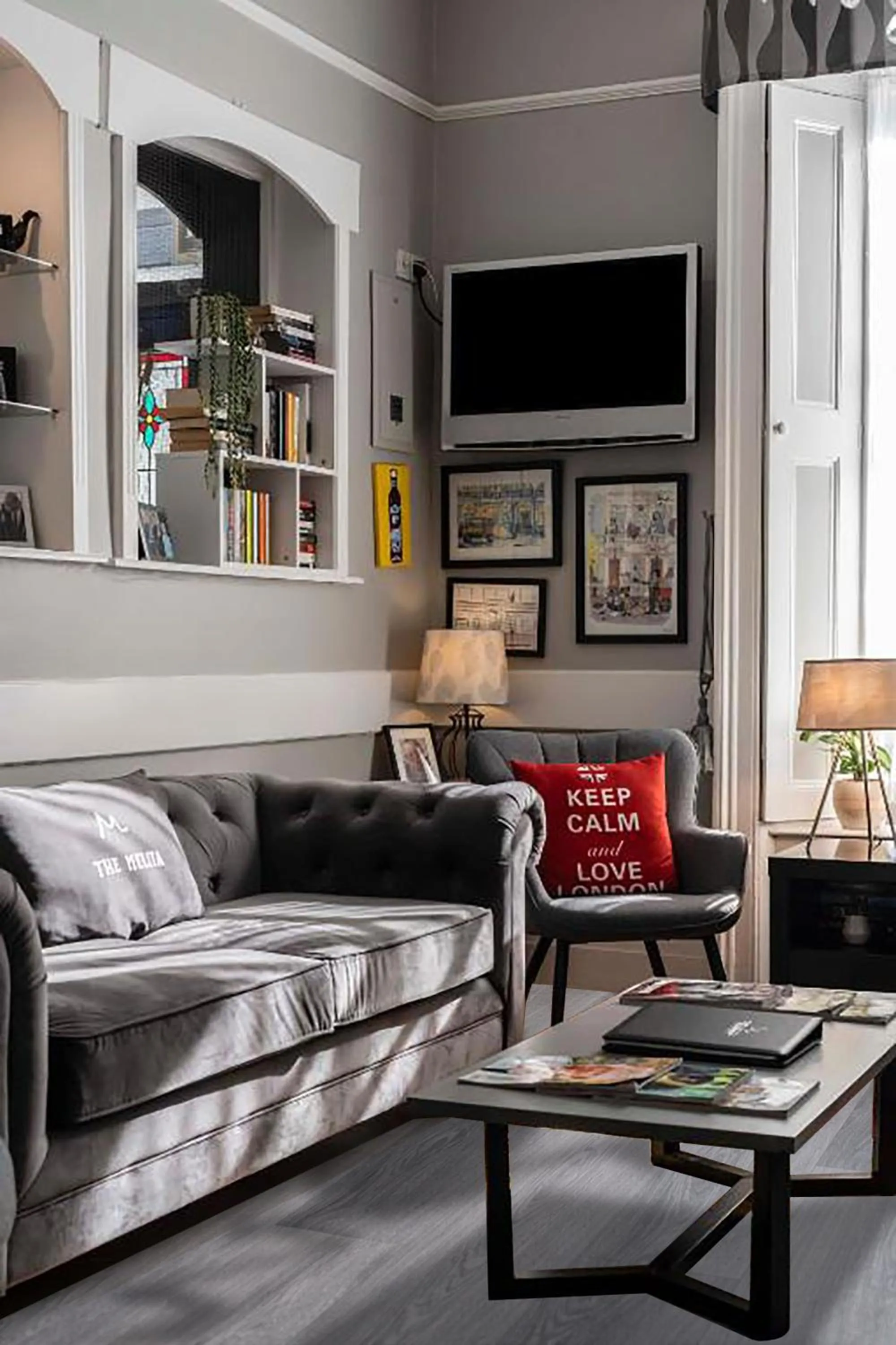 Communal lounge/ TV room in The Melita