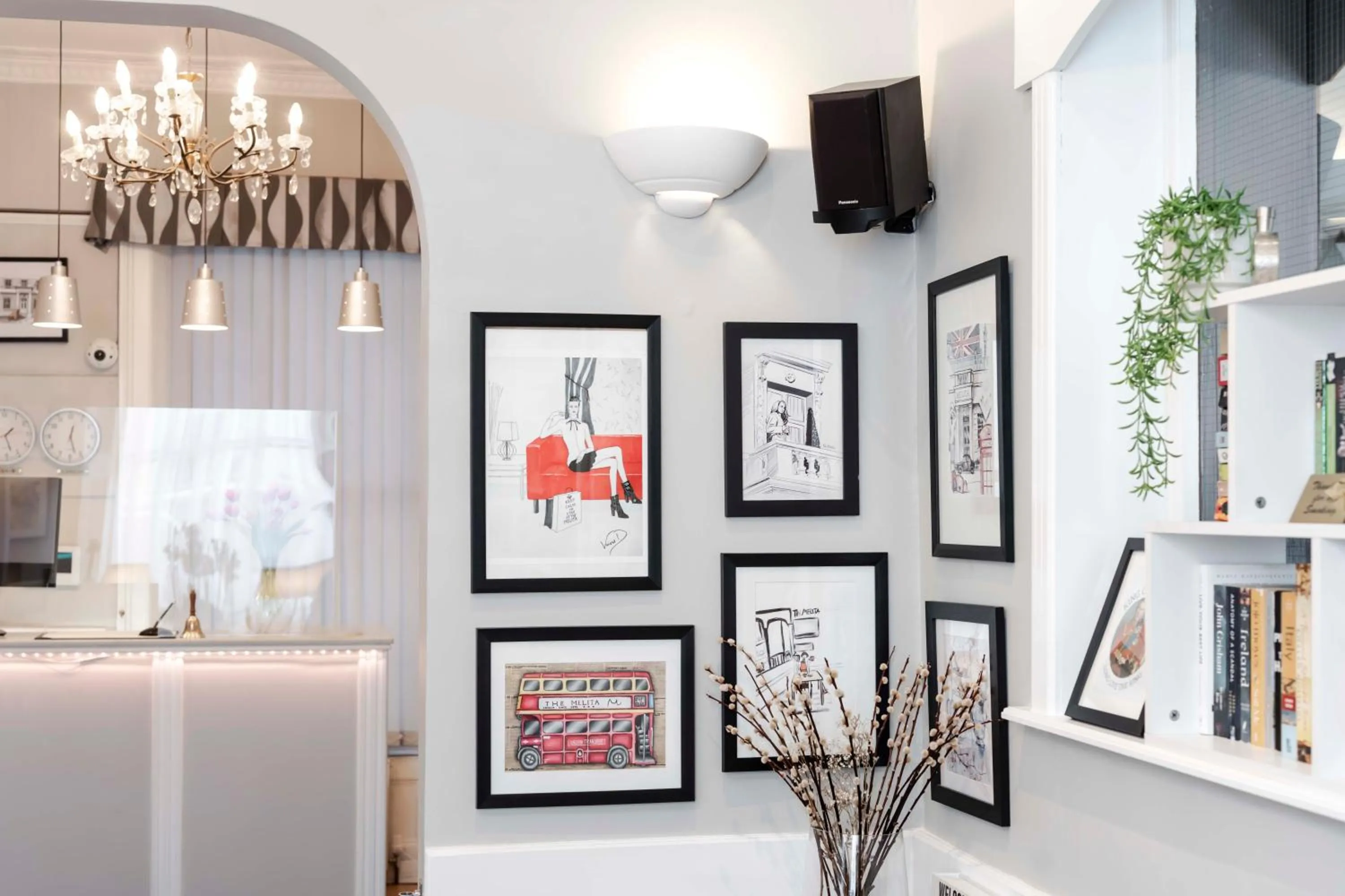 Decorative detail in The Melita