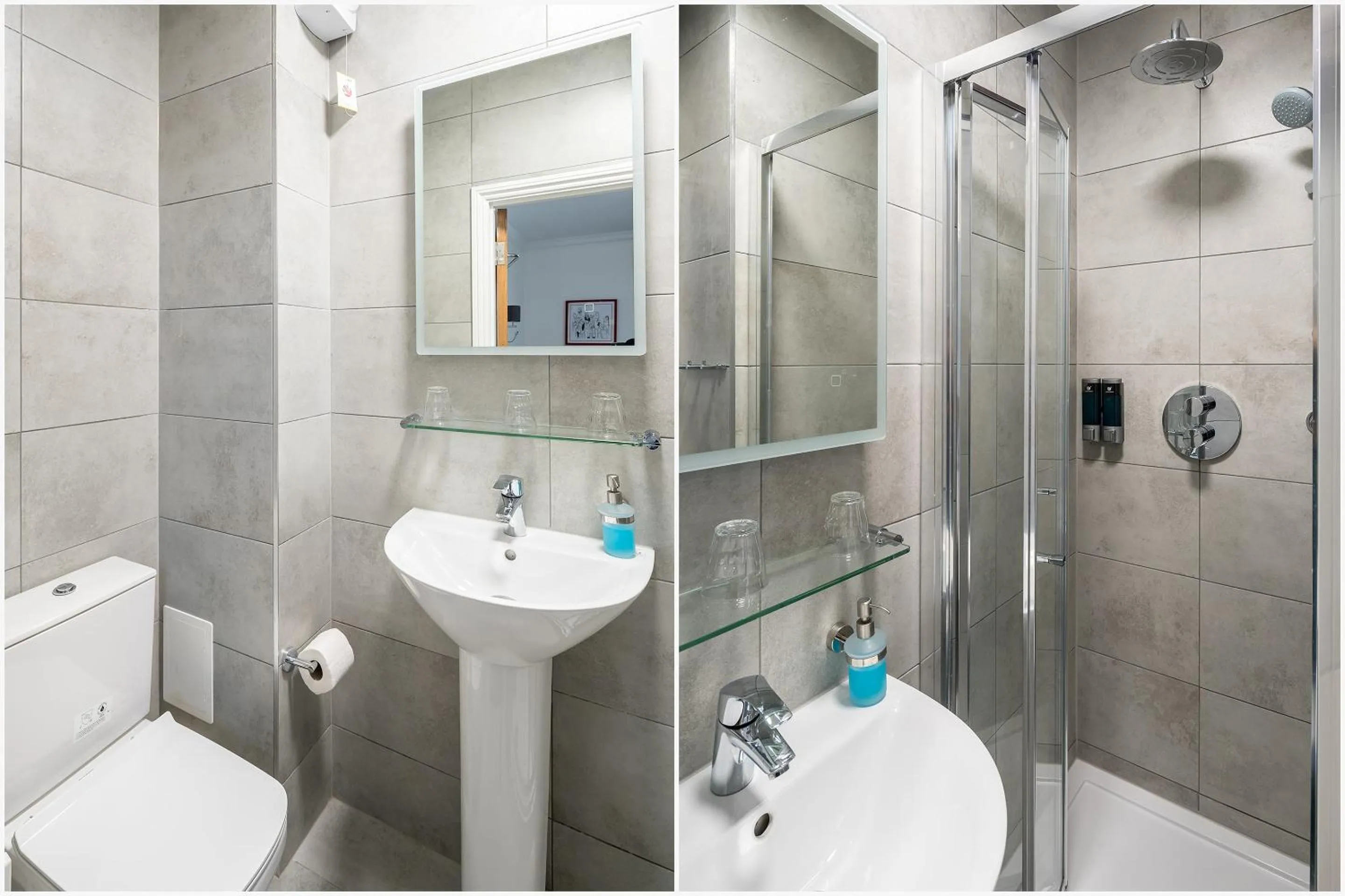 Bathroom in OYO Townhouse New England, London Victoria