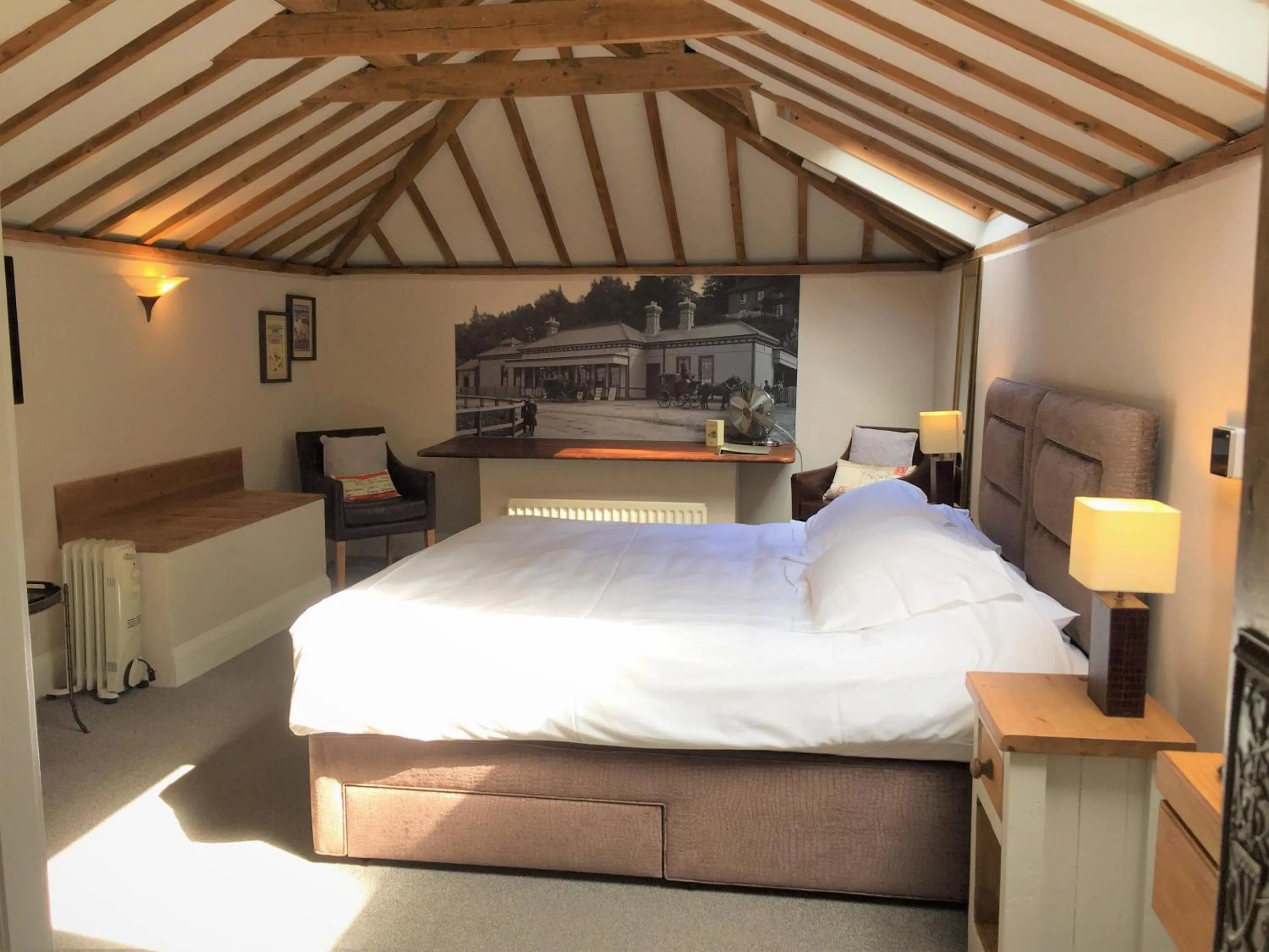 Bedroom, Bed in The Old Railway Station