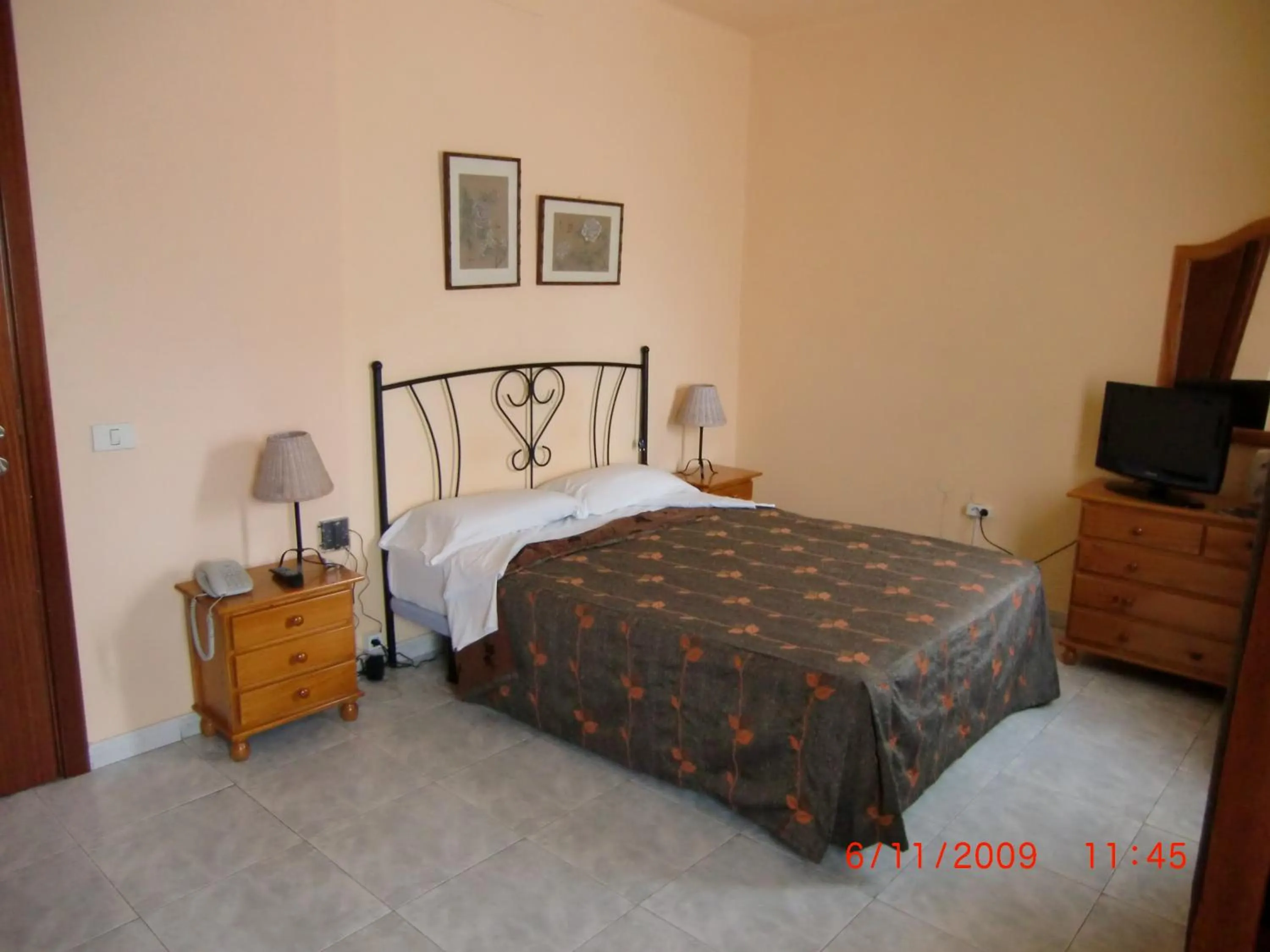 Bed in Hotel Tanausu