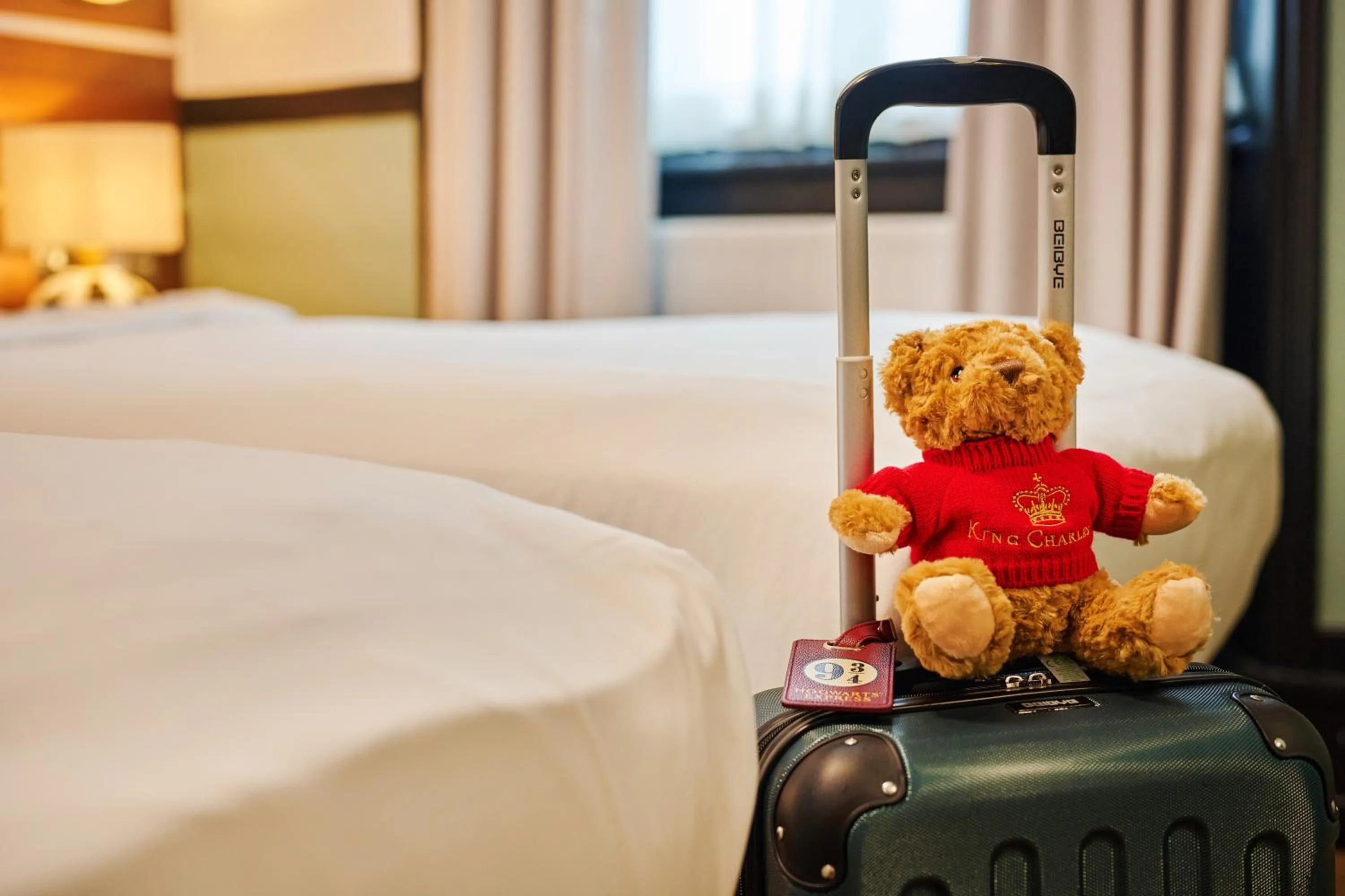 Bed in Huttons Hotel, Victoria London