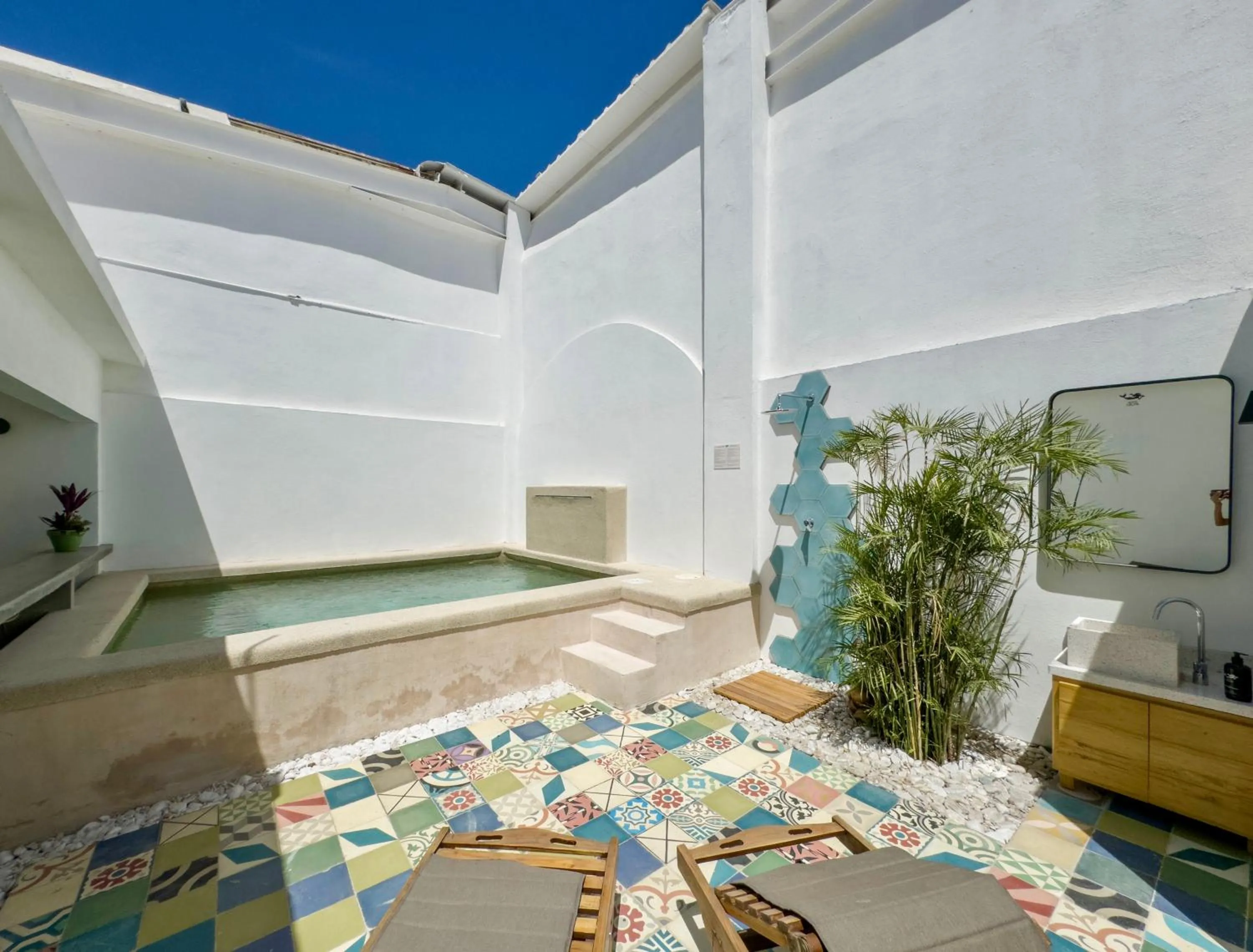 Swimming pool in Quinta Lolita - La Paz Baja California Sur