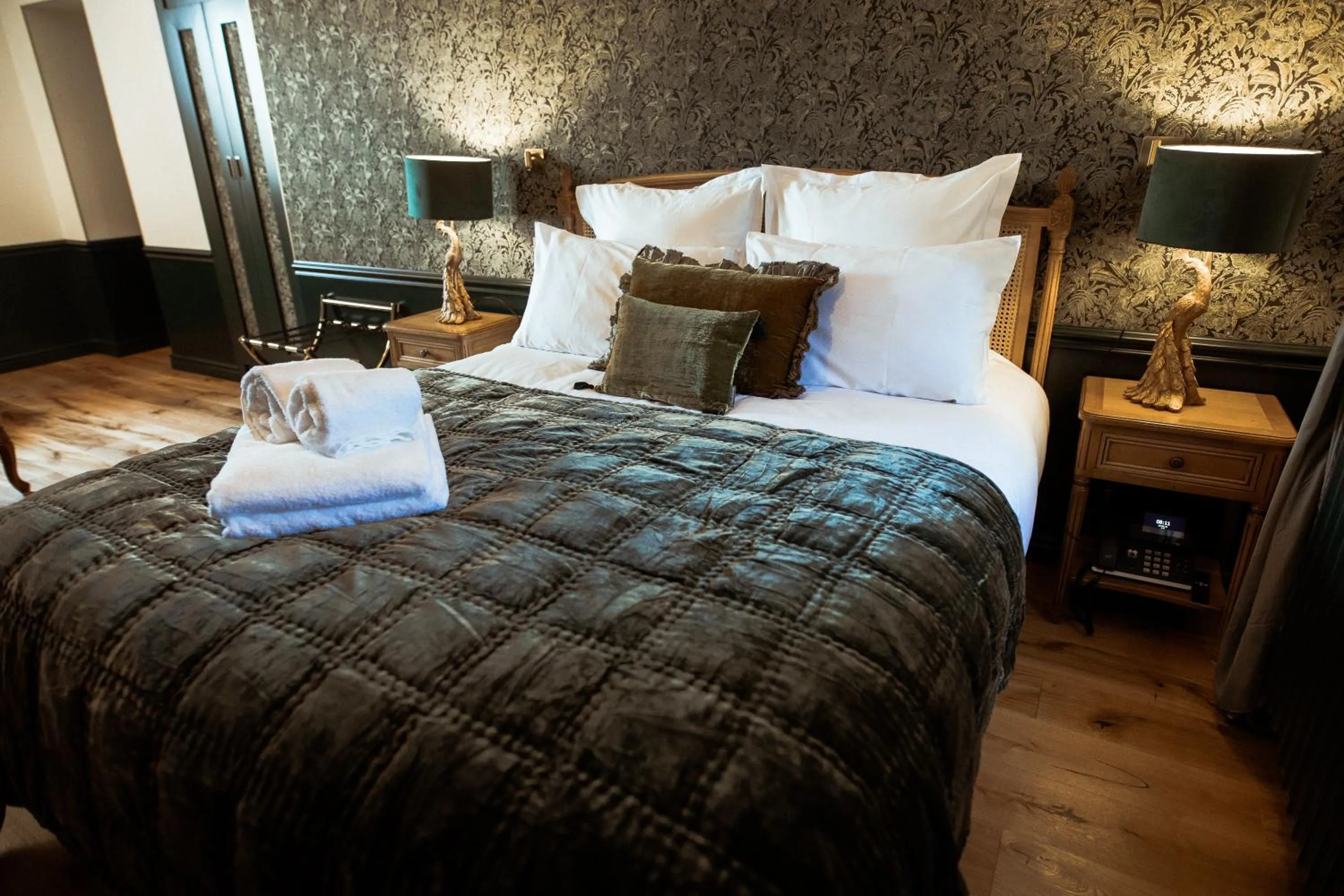 Bed in Villa Victoria Hôtel et Spa