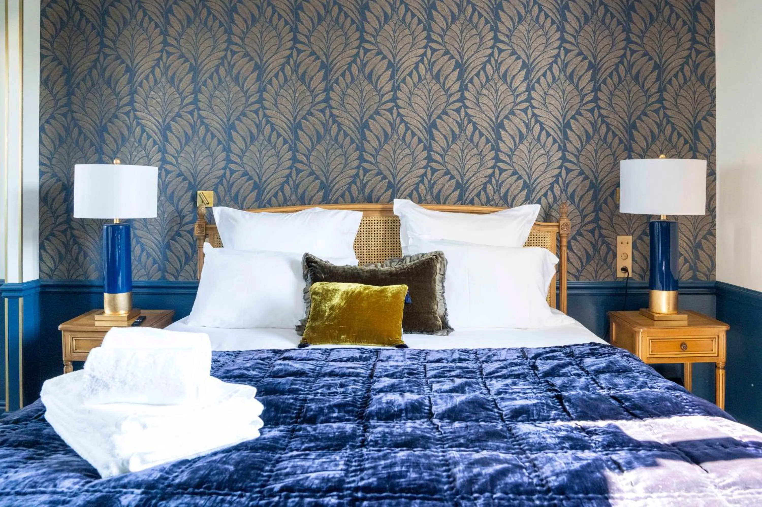 Bed in Villa Victoria Hôtel et Spa