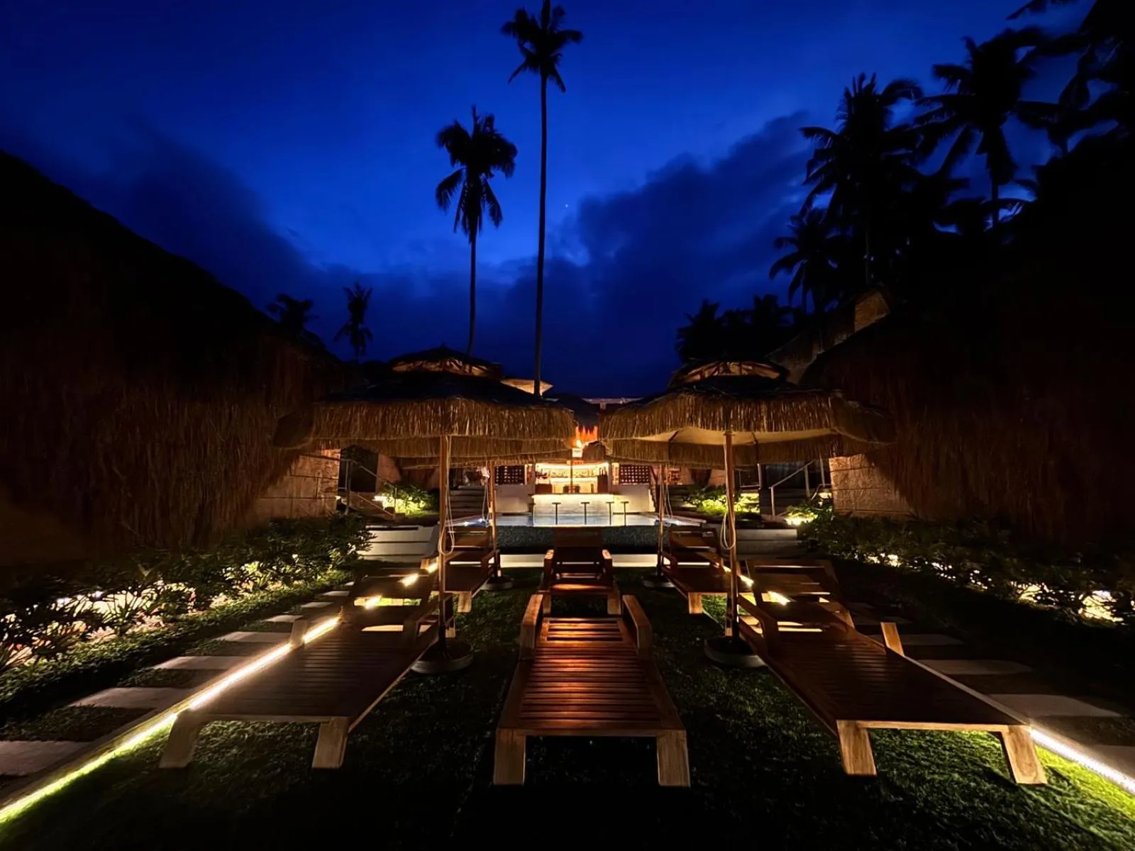 sunbed in Nadhibar Resort