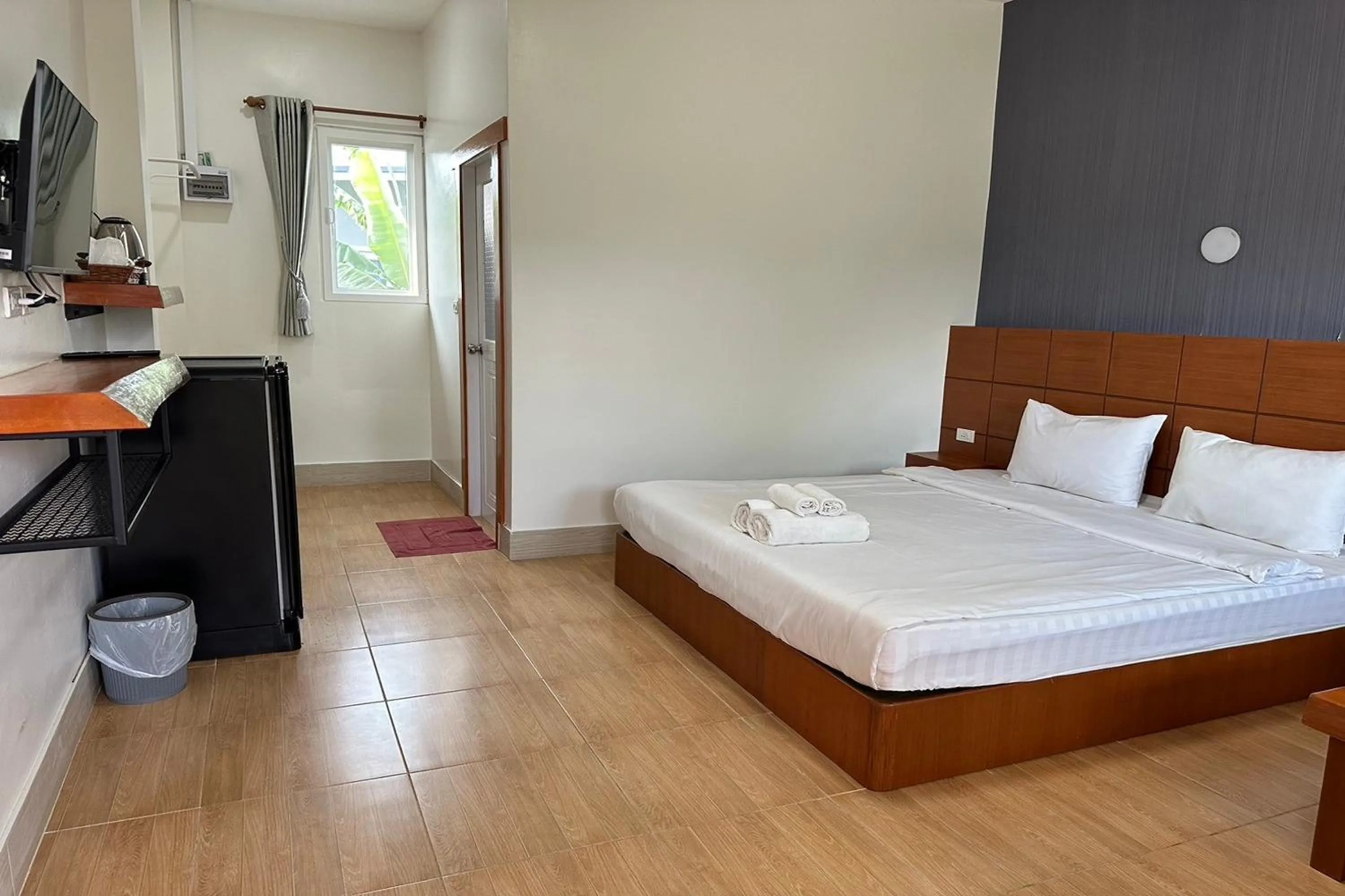 Bed in The White House P&N Hotel Chiang Rai