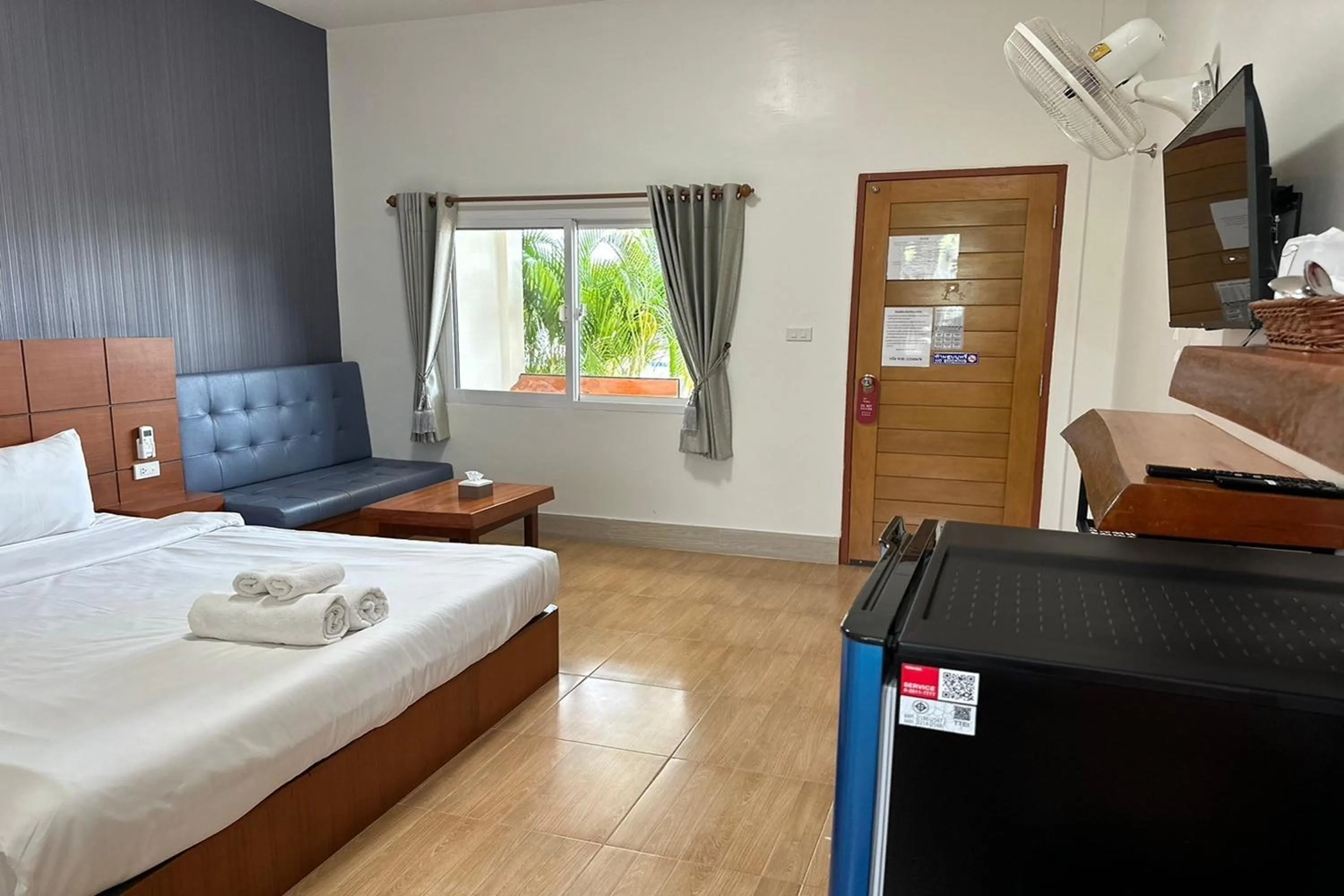 Bed in The White House P&N Hotel Chiang Rai