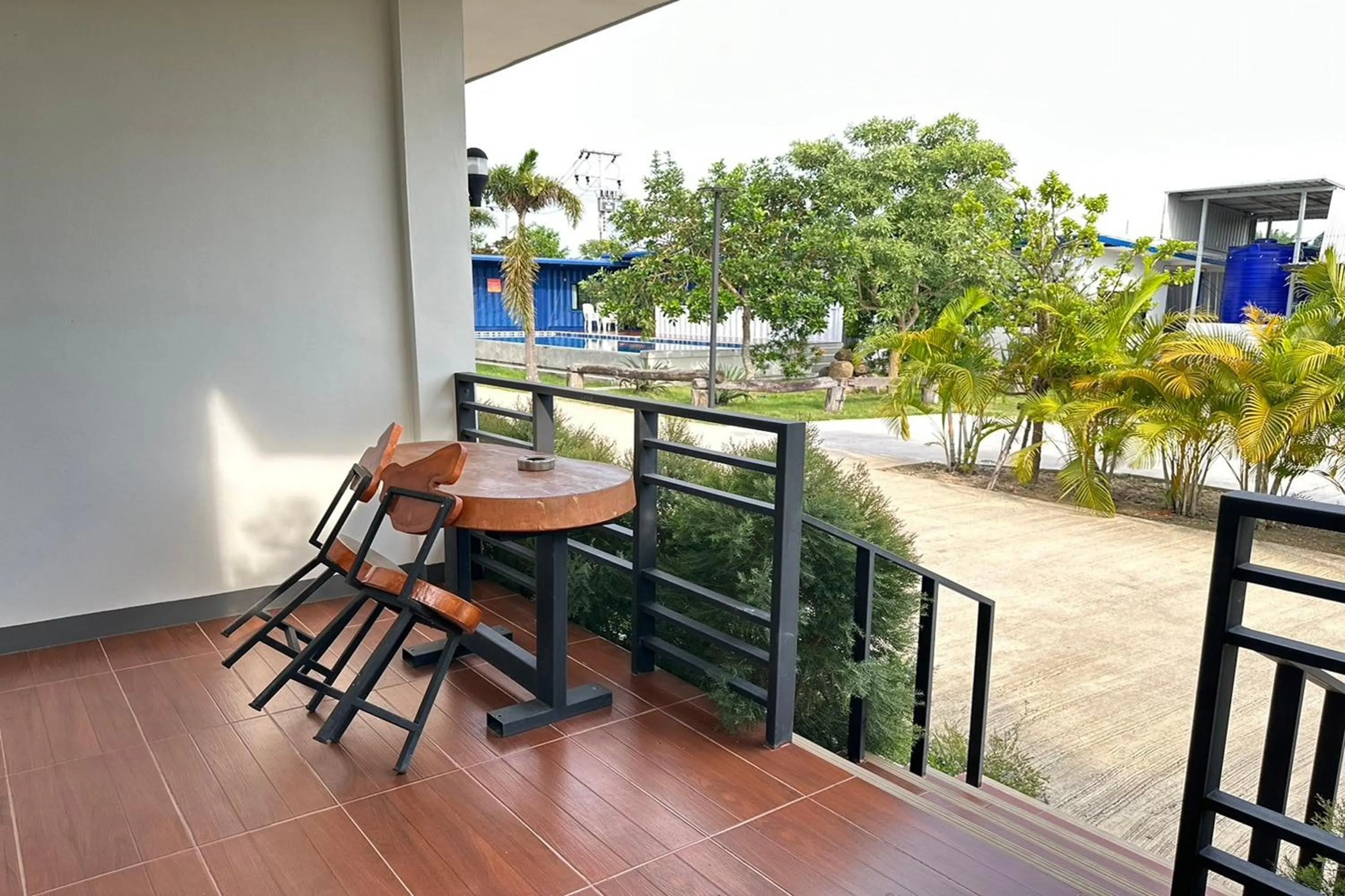 Patio in The White House P&N Hotel Chiang Rai