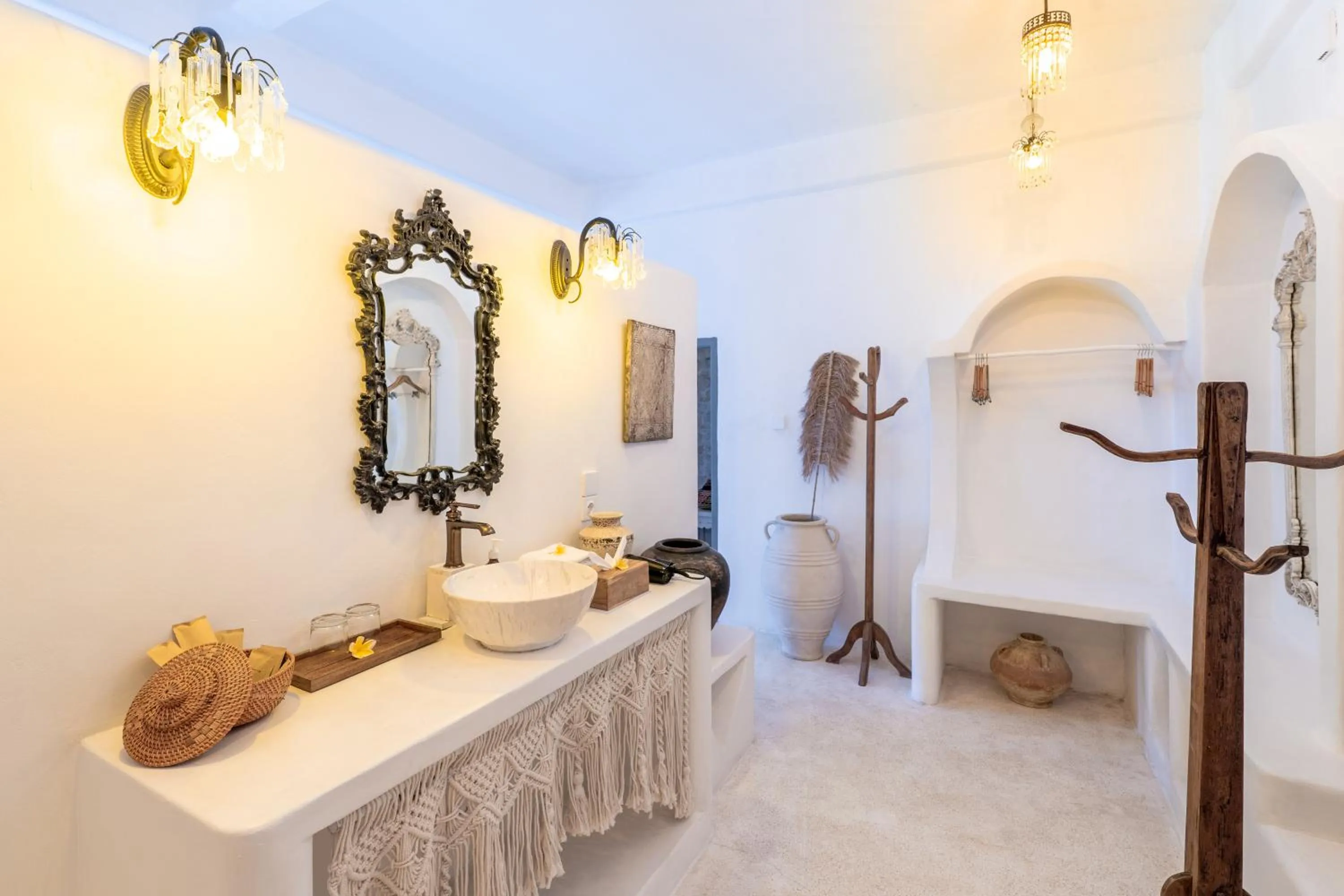 Bathroom in La Santa Rosa