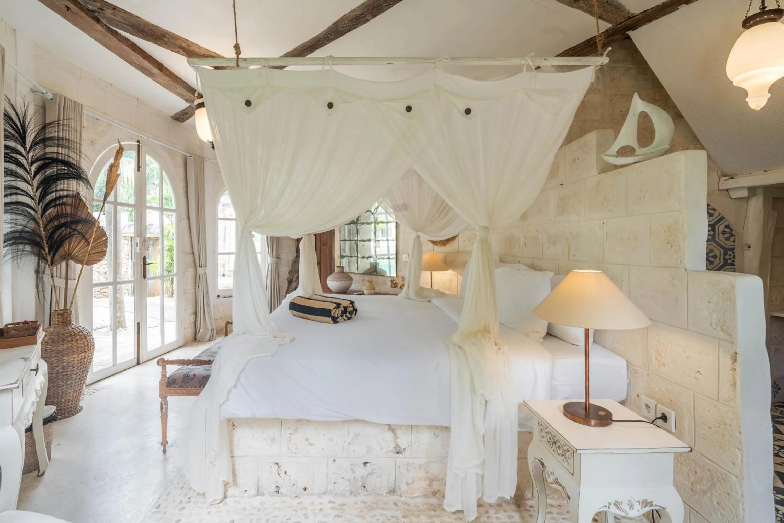 Bedroom, Bed in La Santa Rosa