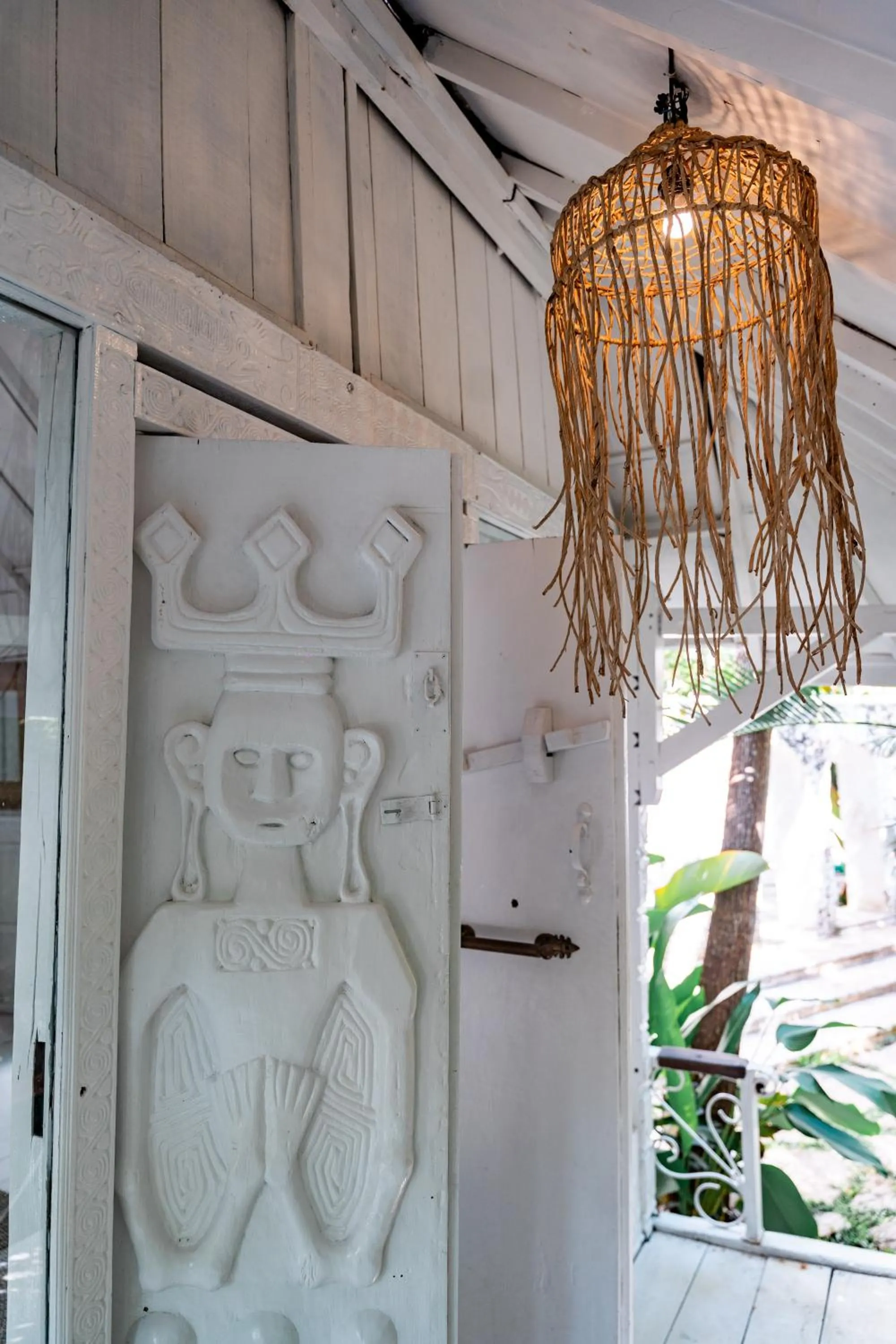 Decorative detail in La Santa Rosa