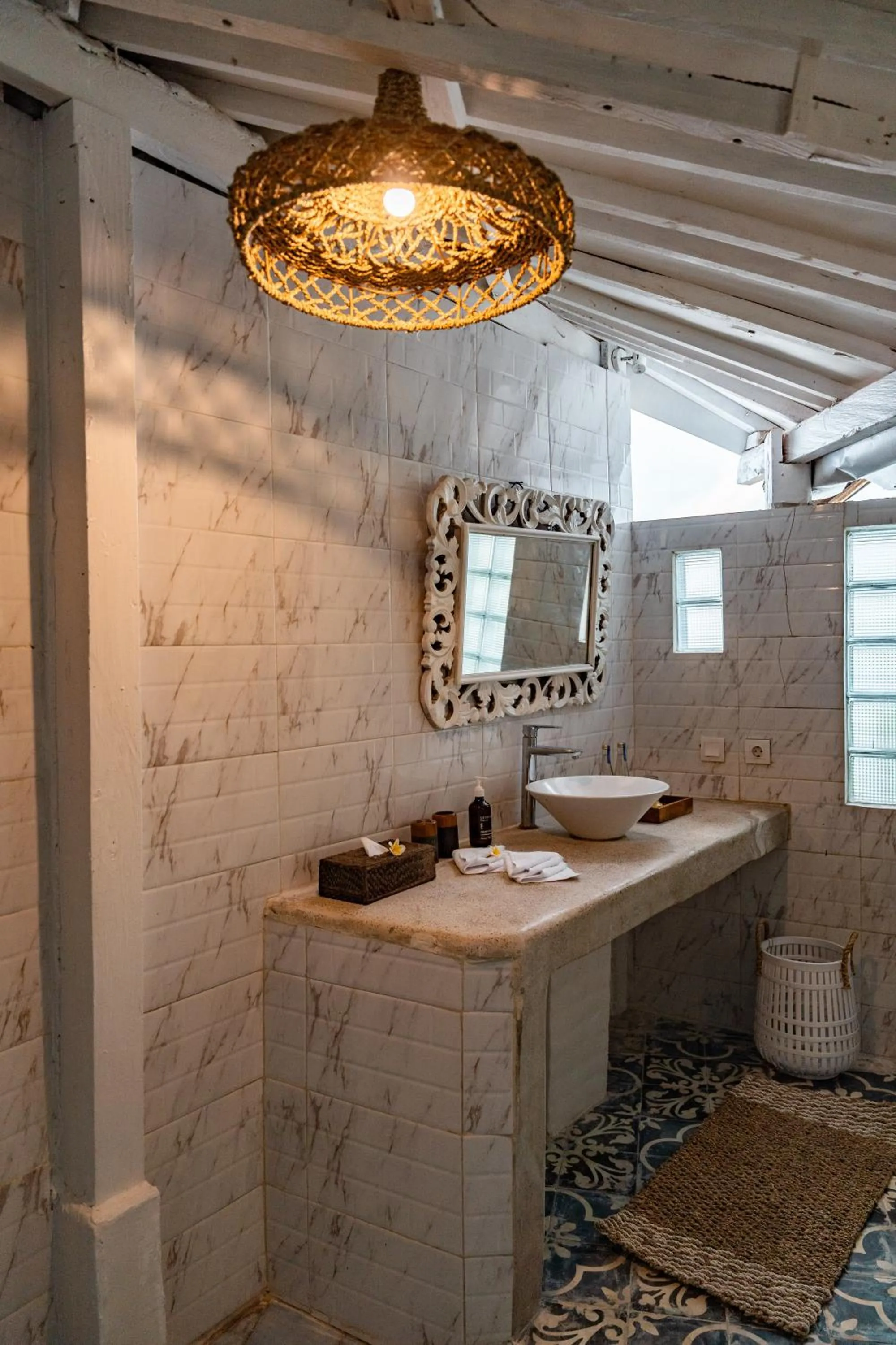 Bathroom in La Santa Rosa