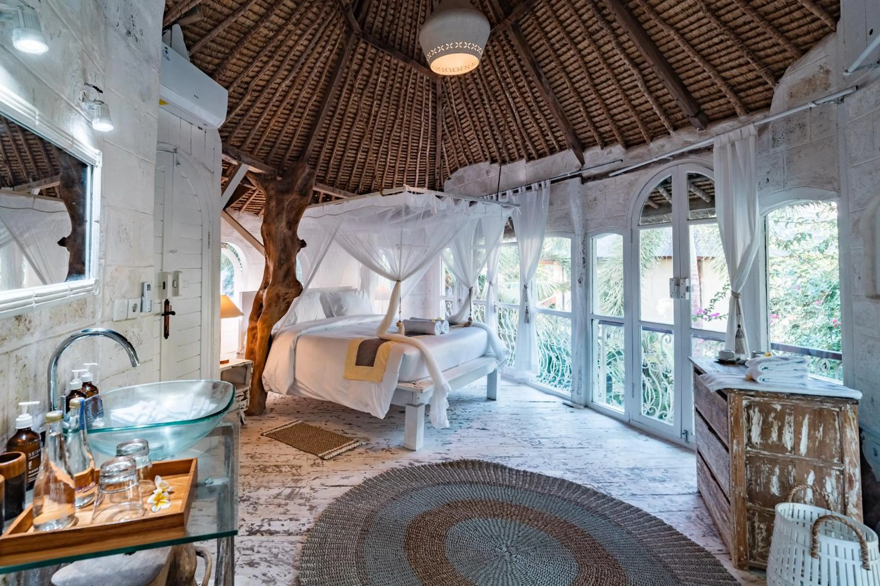 Photo of the whole room, Bed in La Santa Rosa