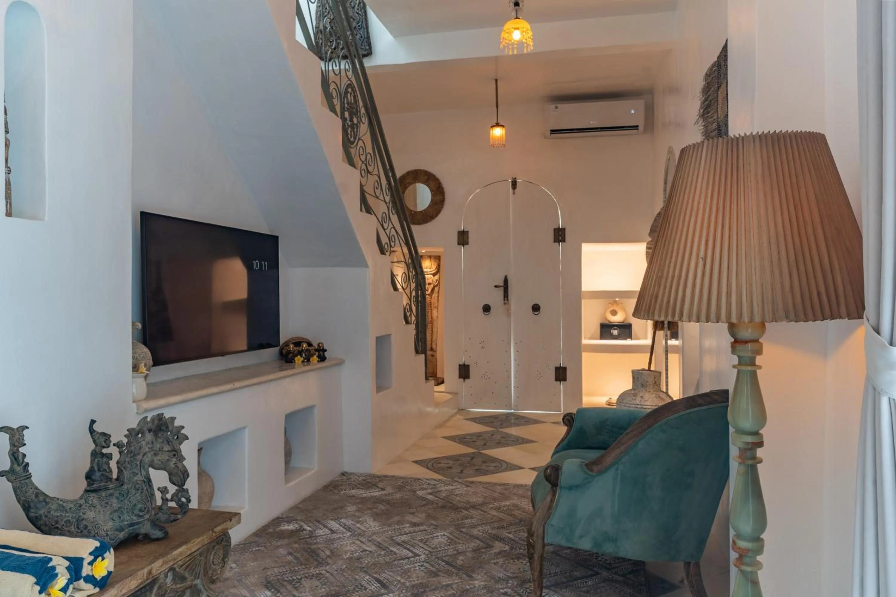 Living room in La Santa Rosa