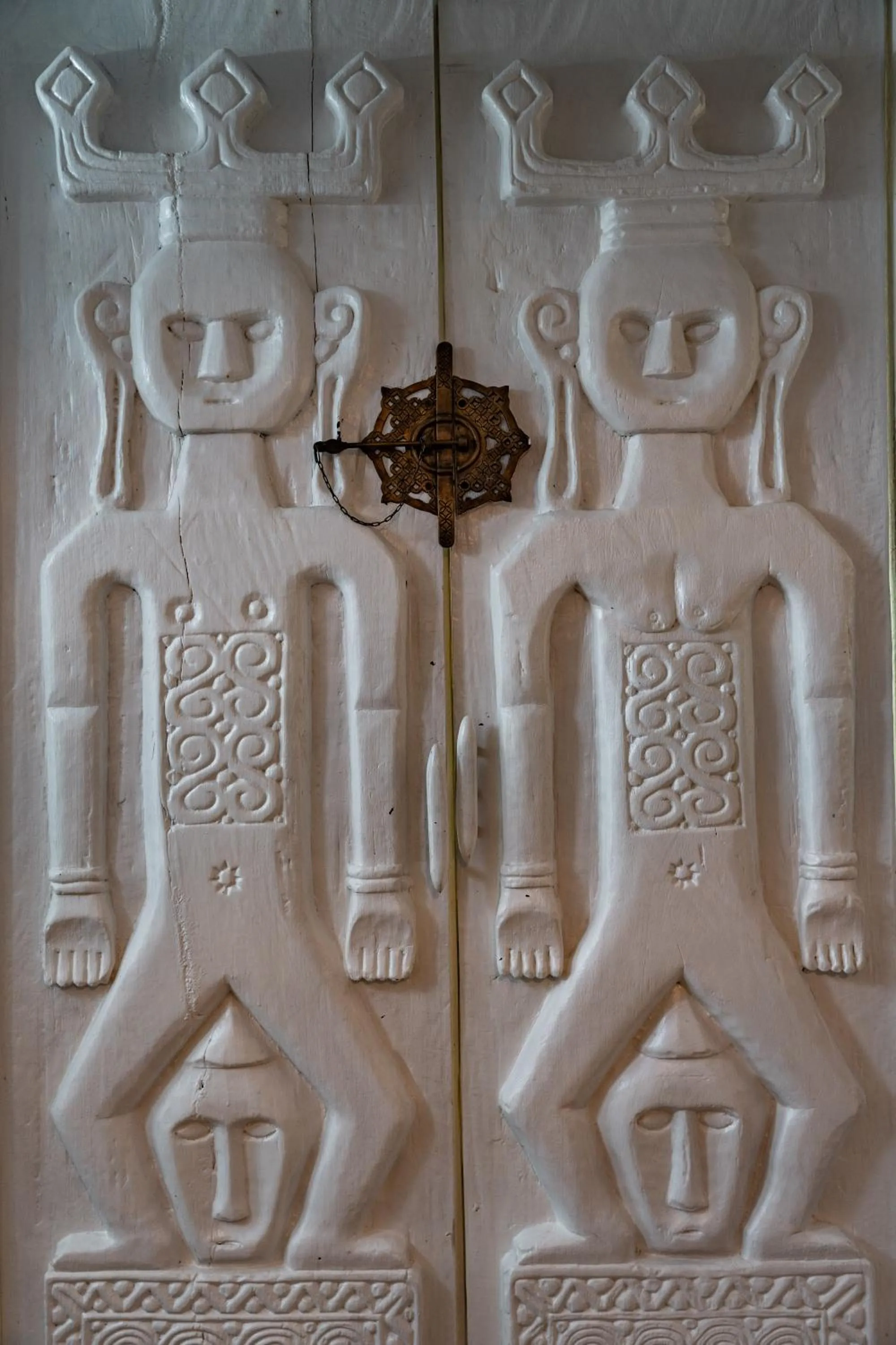 Decorative detail in La Santa Rosa