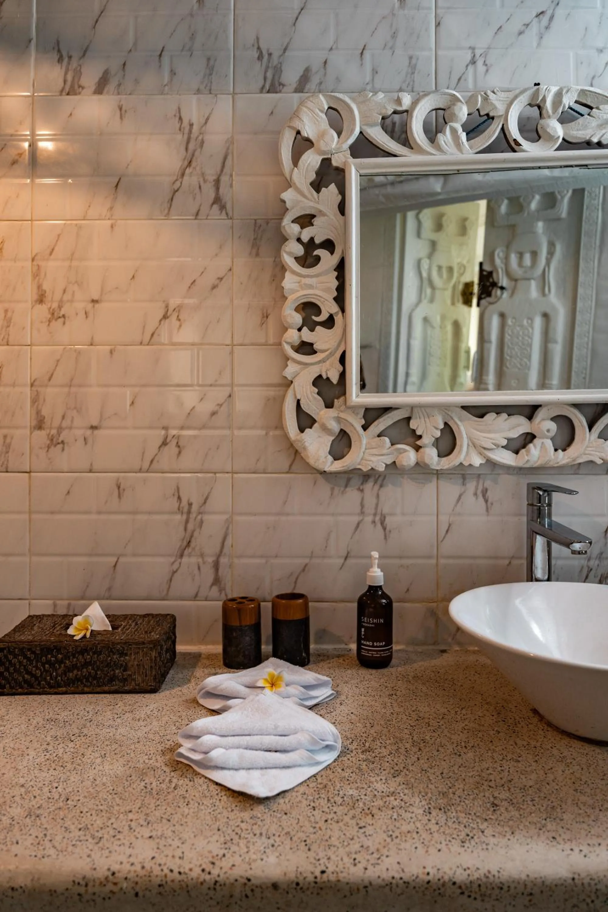 Bathroom in La Santa Rosa