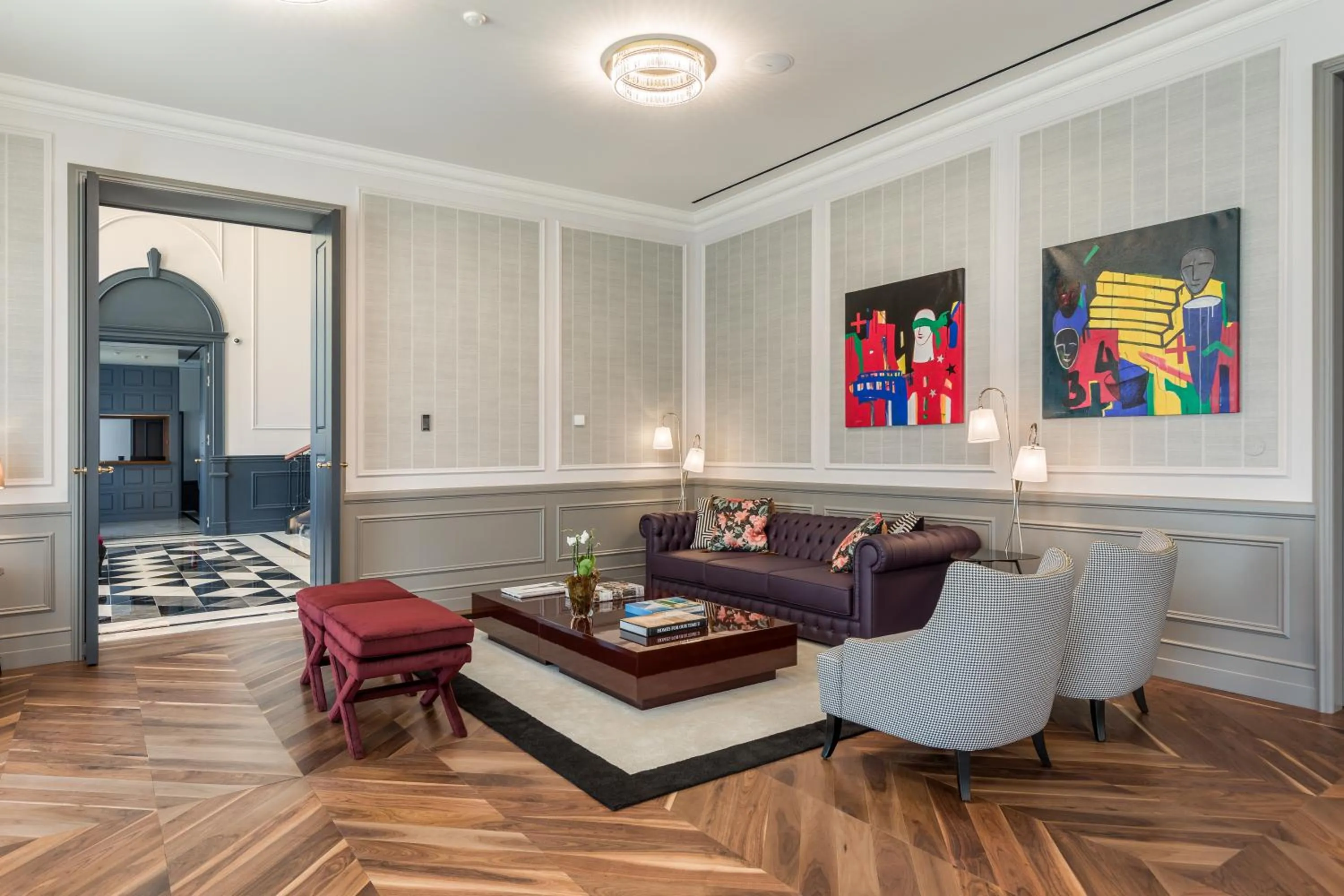 Seating area in Maison Albar - Amoure - The Leading Hotels of the World