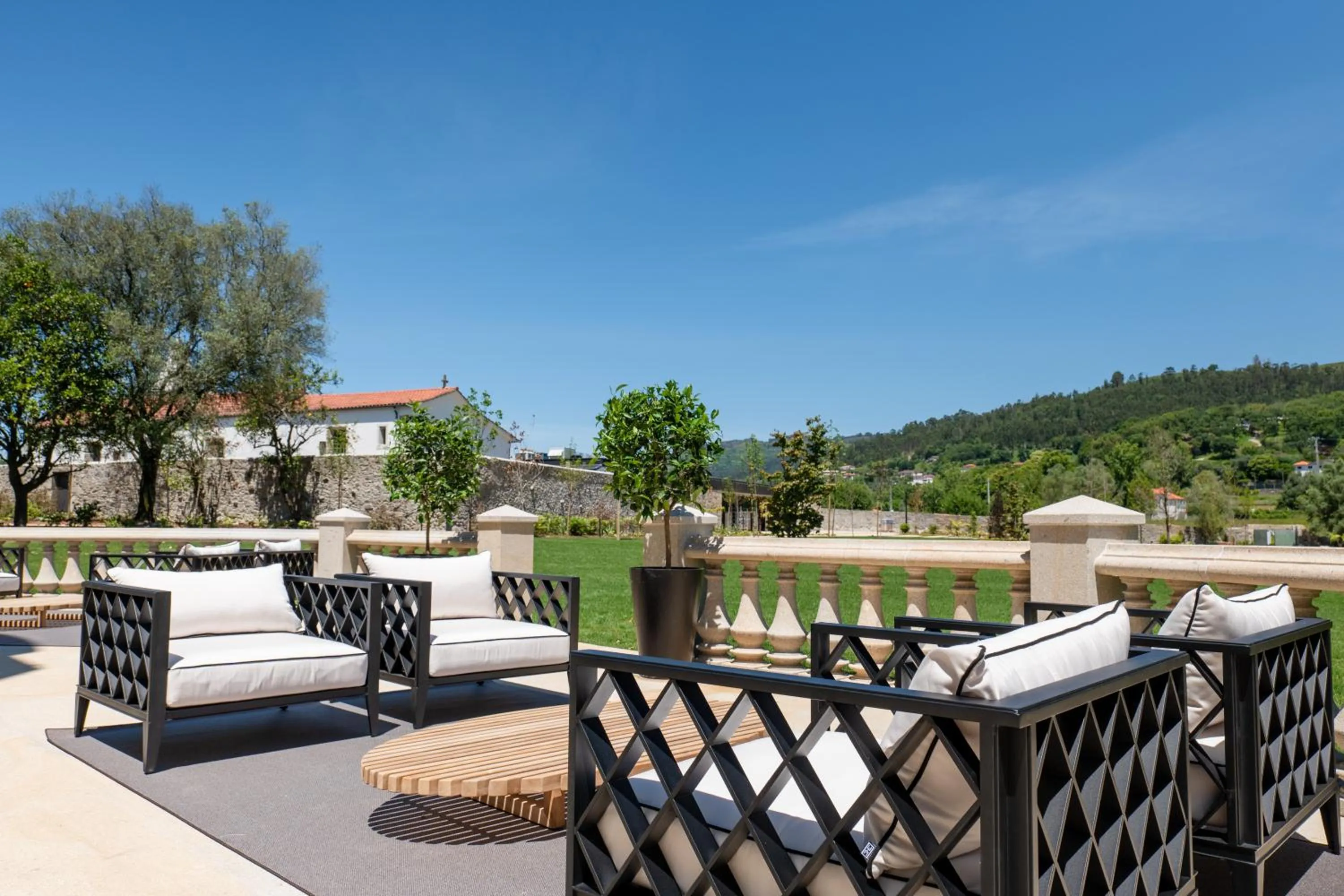 Patio in Maison Albar - Amoure - The Leading Hotels of the World