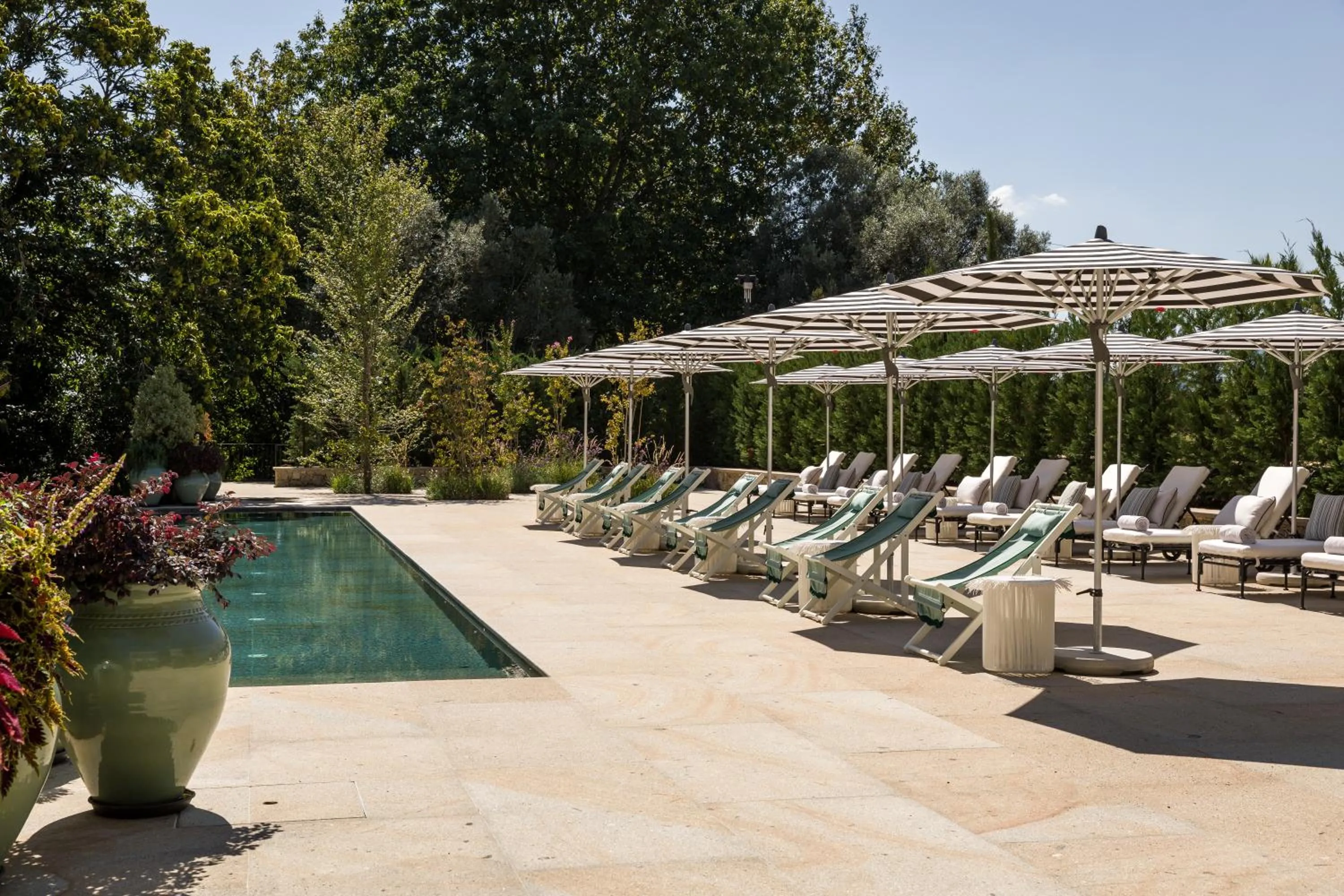 Swimming pool in Maison Albar - Amoure - The Leading Hotels of the World