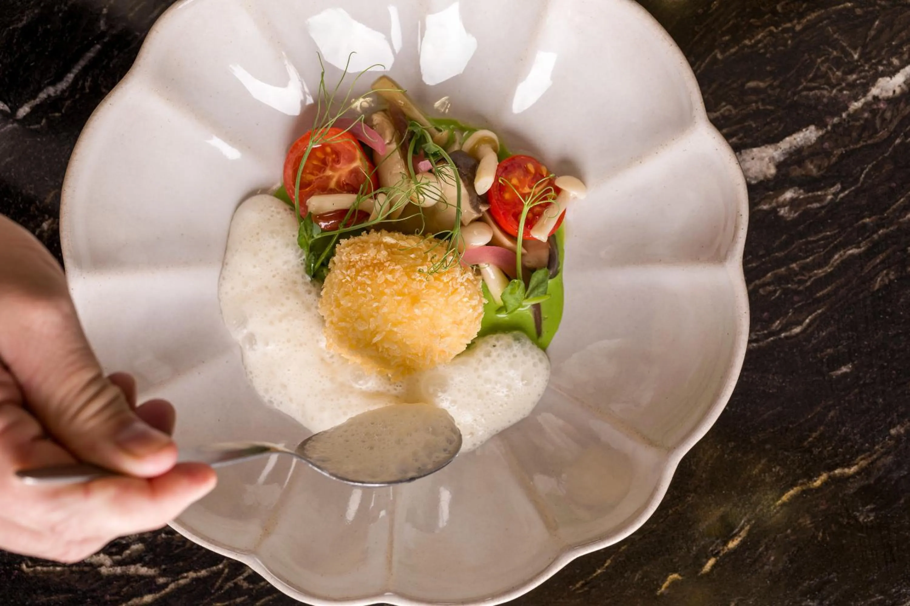 Food close-up in Maison Albar - Amoure - The Leading Hotels of the World