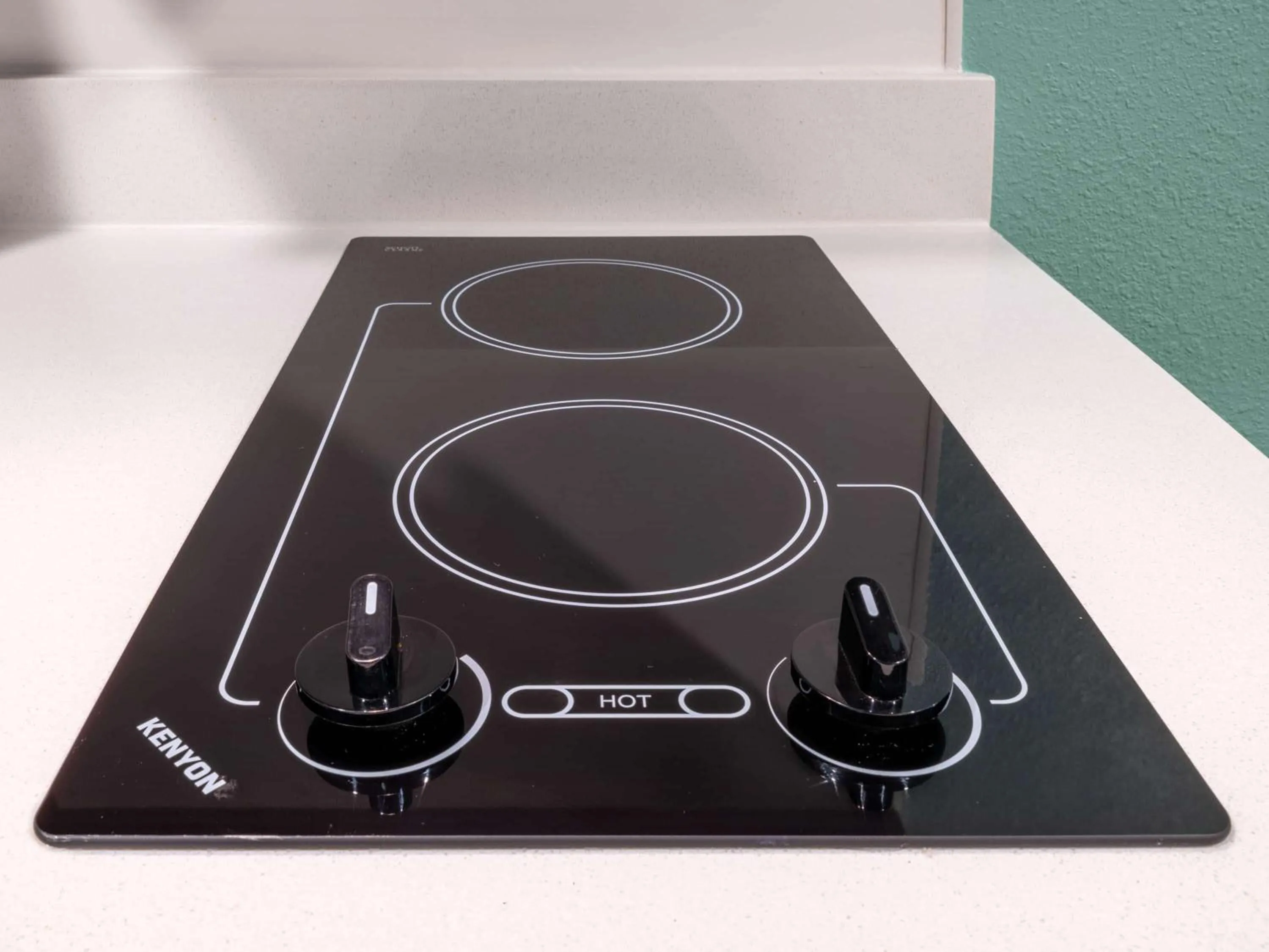 stove in ECHO Suites Extended Stay by Wyndham Spartanburg