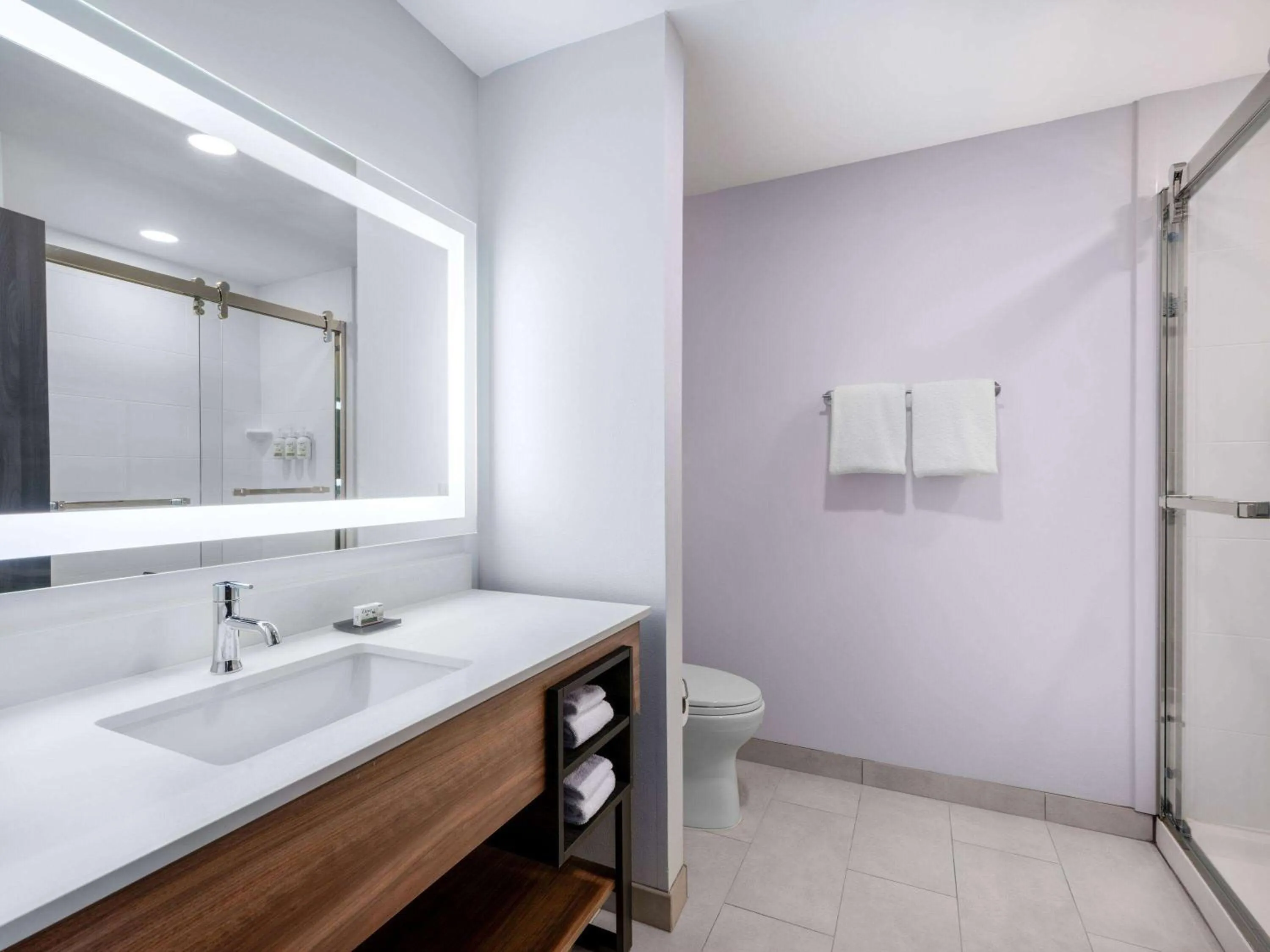 Bathroom in La Quinta by Wyndham Chelsea Birmingham
