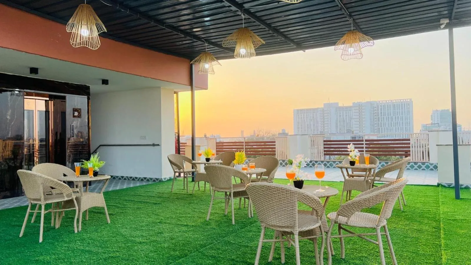 Balcony/Terrace in BluO Medicity - Boutique Hotel Gurgaon