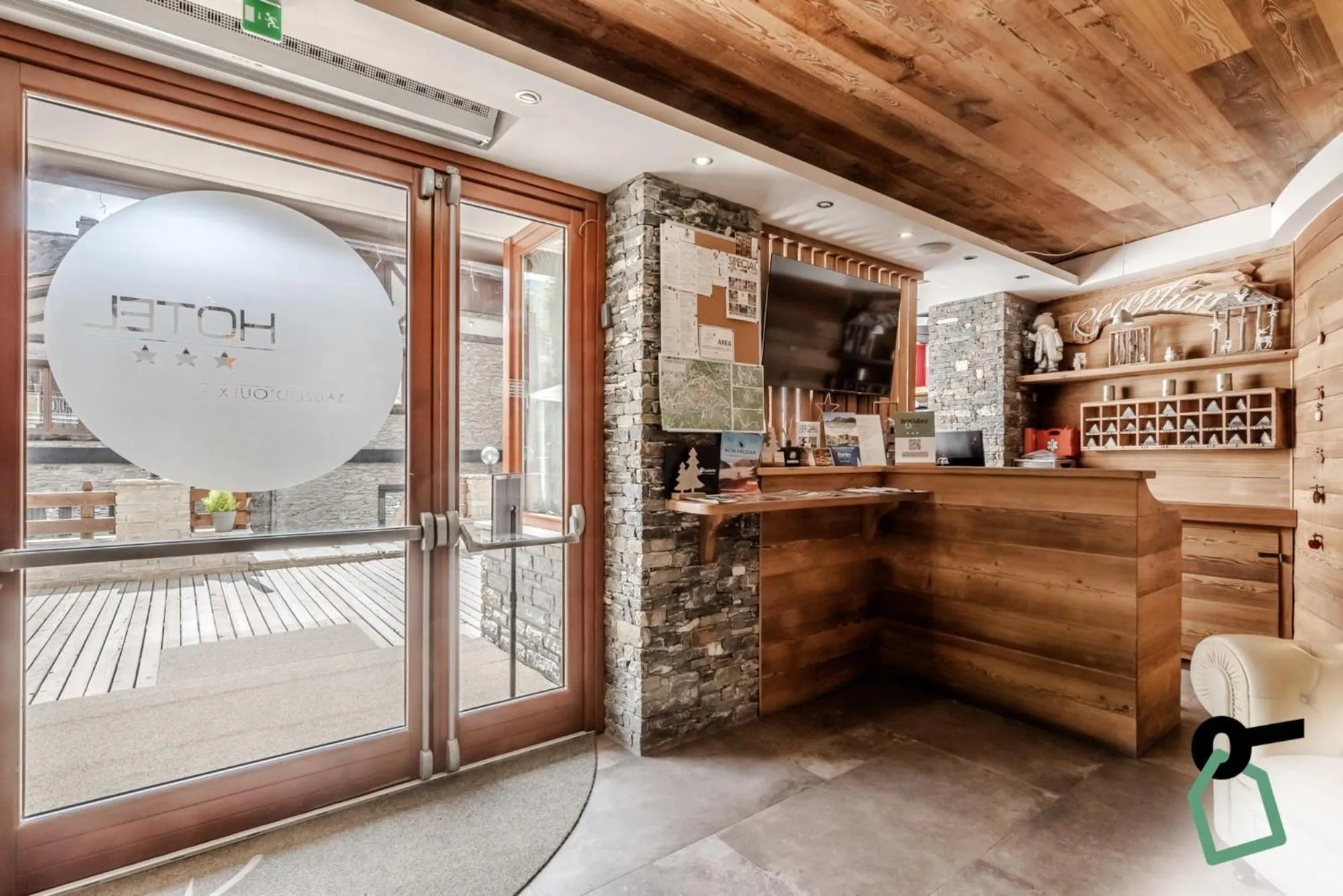 Lobby or reception in Hotiday Room Collection - Sauze Assietta