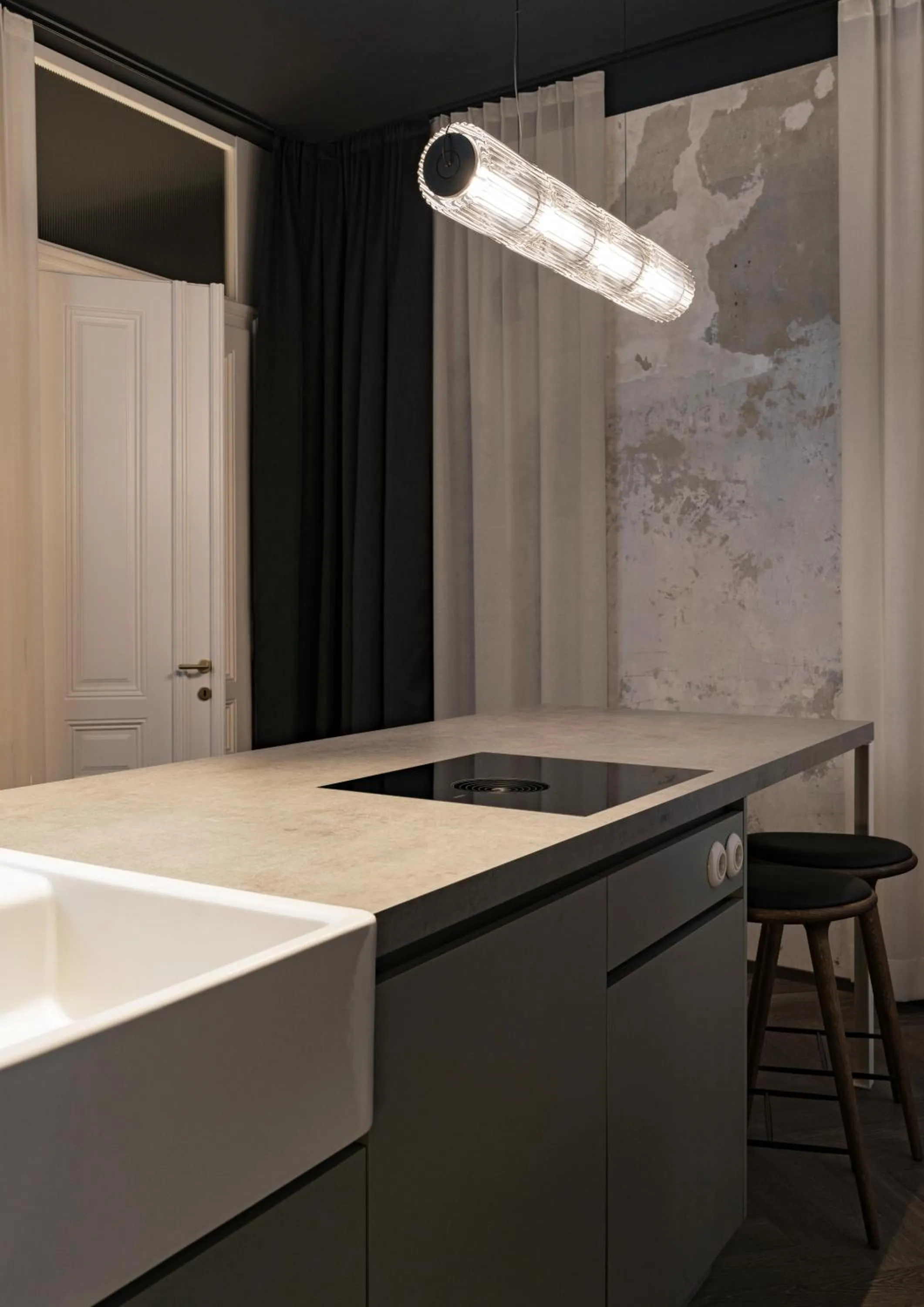 kitchen in Rooms by Wolfensson - Boutique Hotel