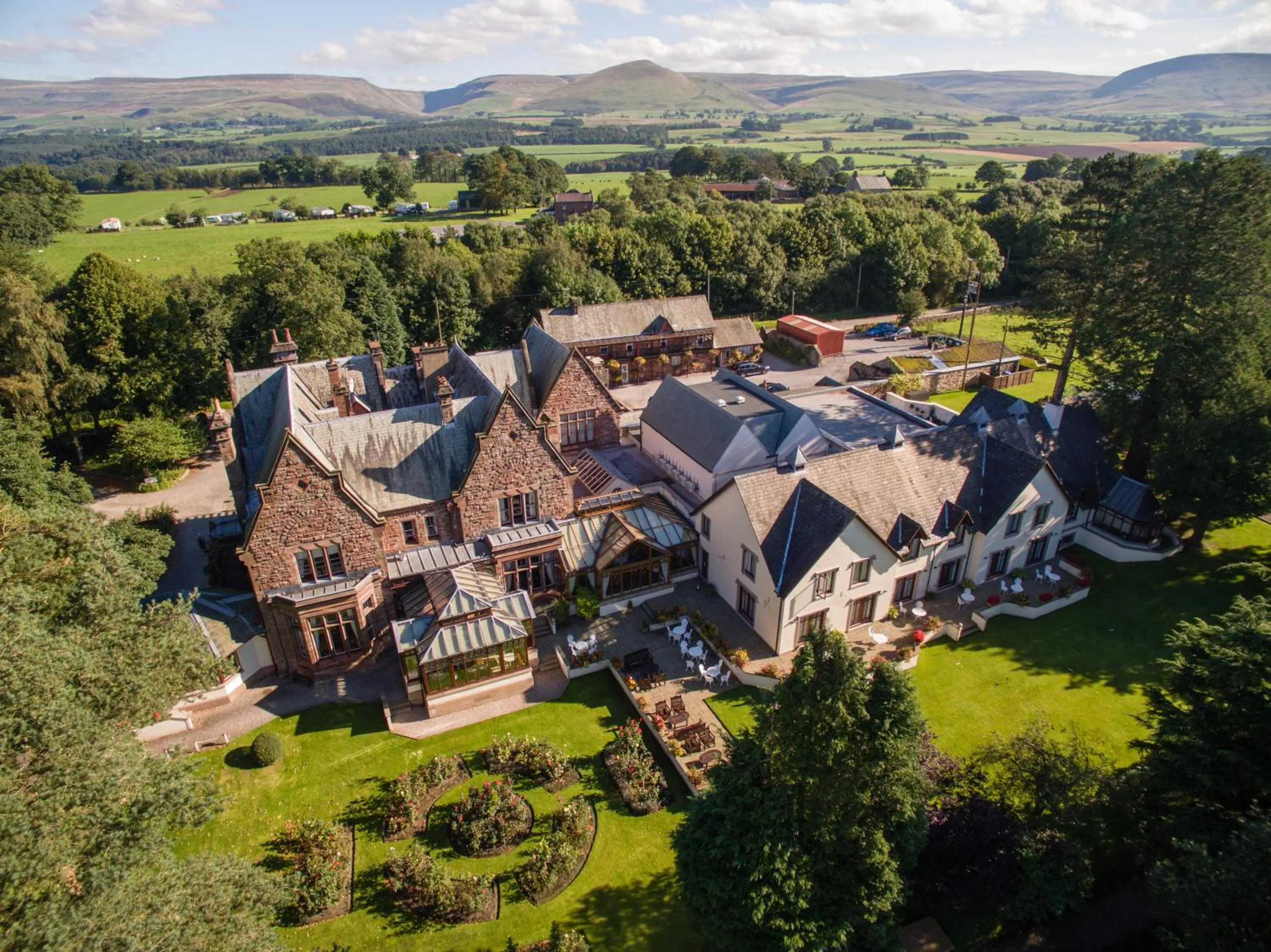Bird's eye view in Appleby Manor Hotel & Garden Spa