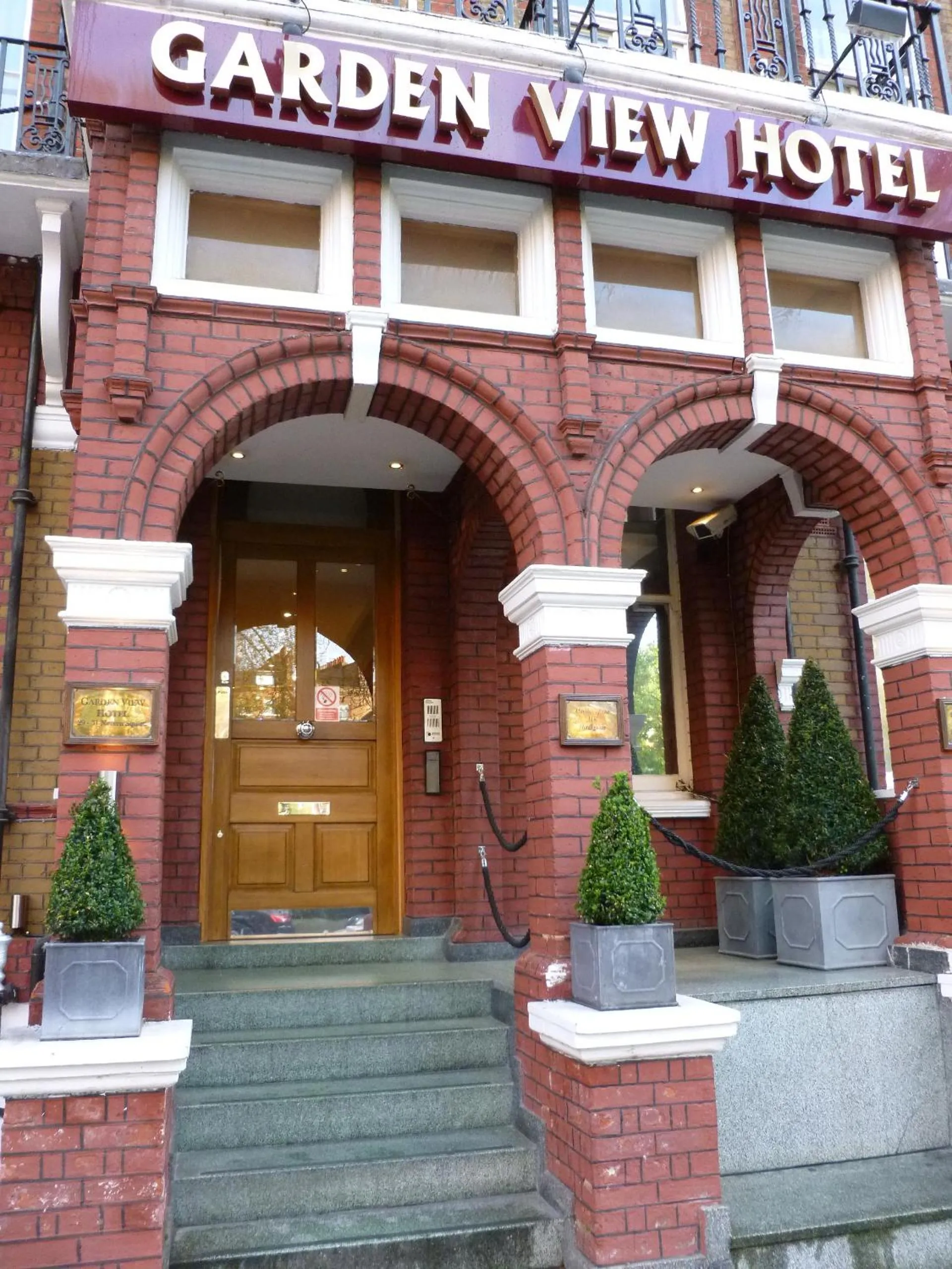Facade/entrance in Garden View Hotel