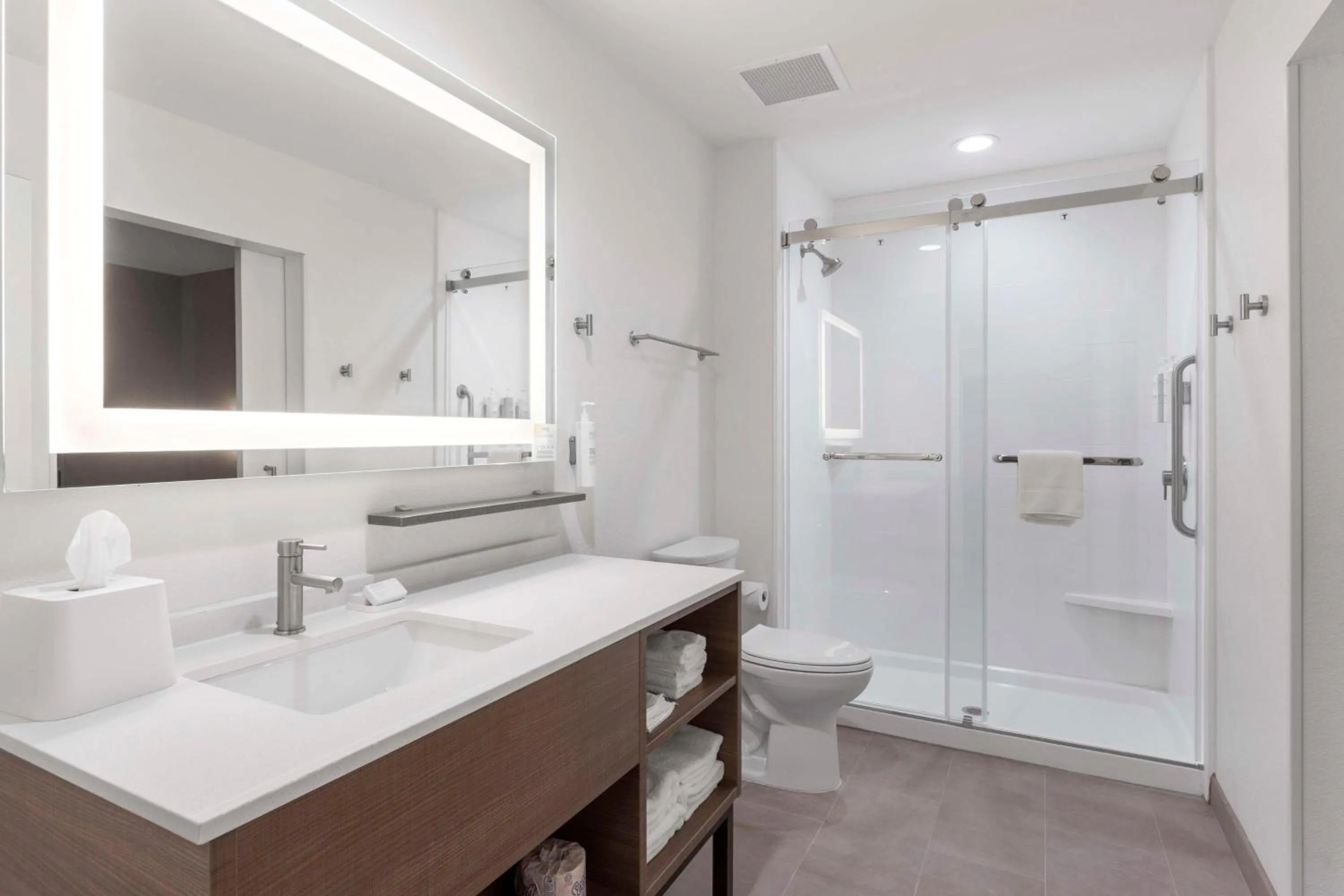 Bathroom in Home2 Suites By Hilton Lake Jackson