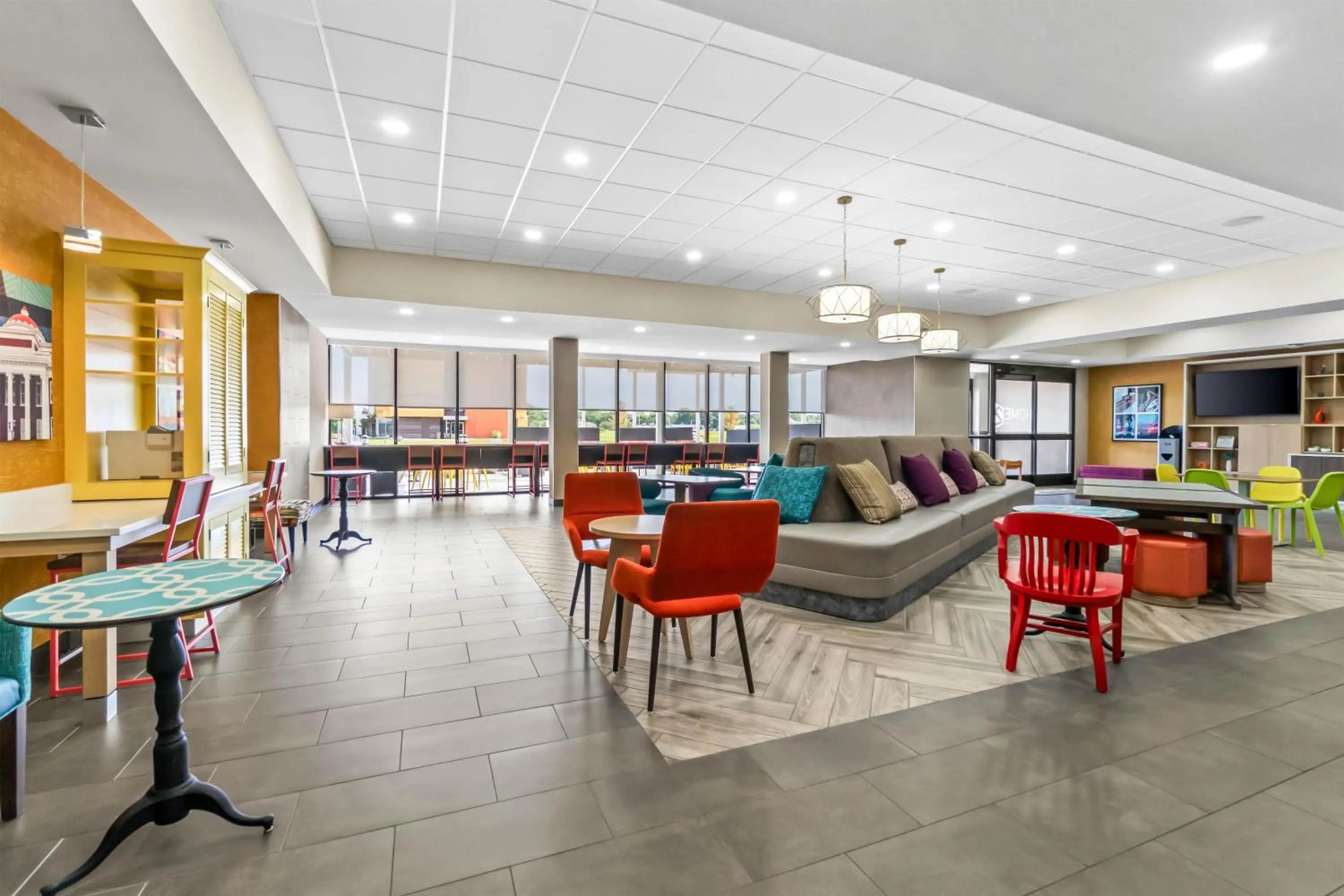 Lobby or reception in Home2 Suites By Hilton Marion