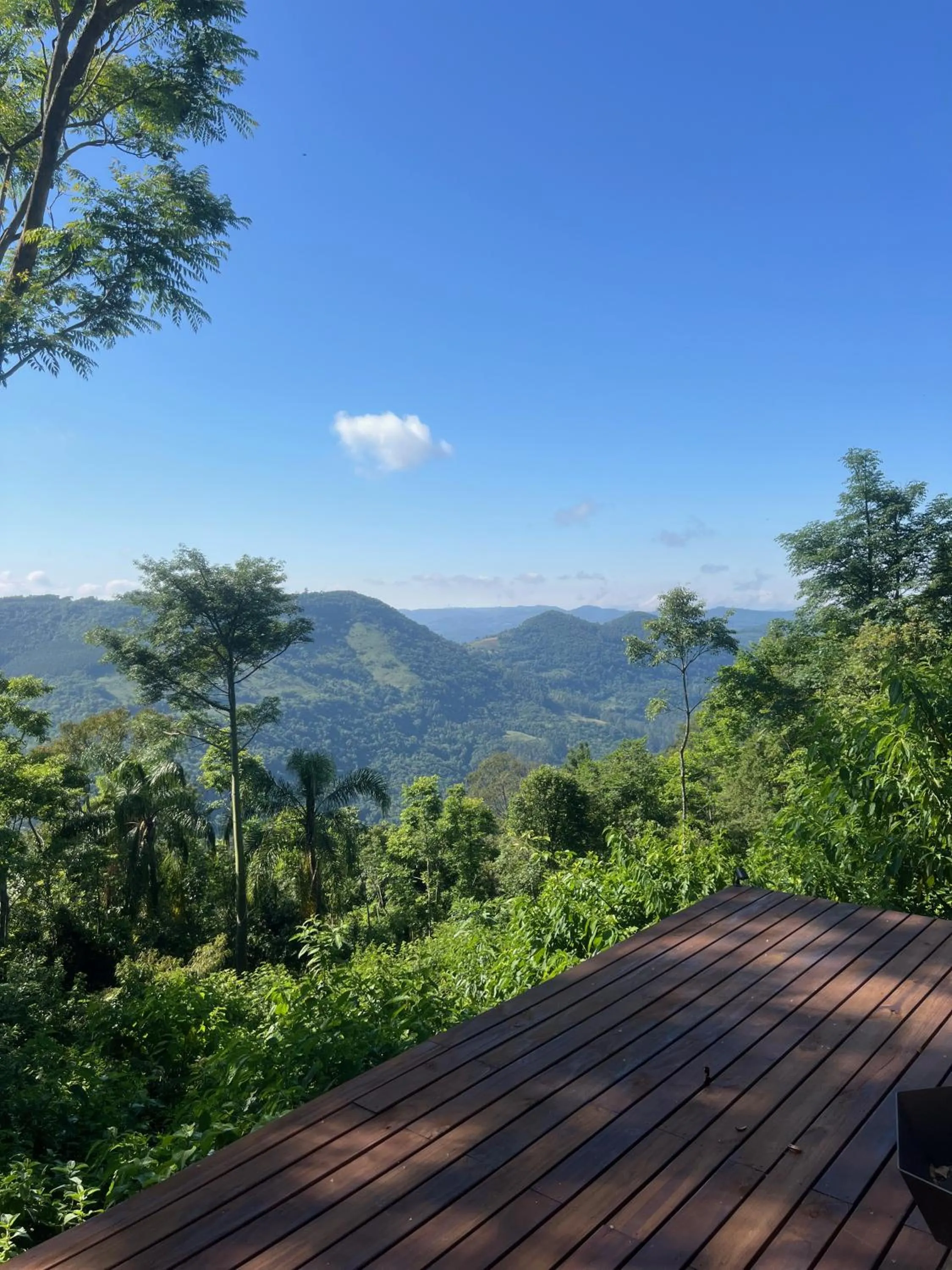 View (from property/room) in Taboo Refúgio