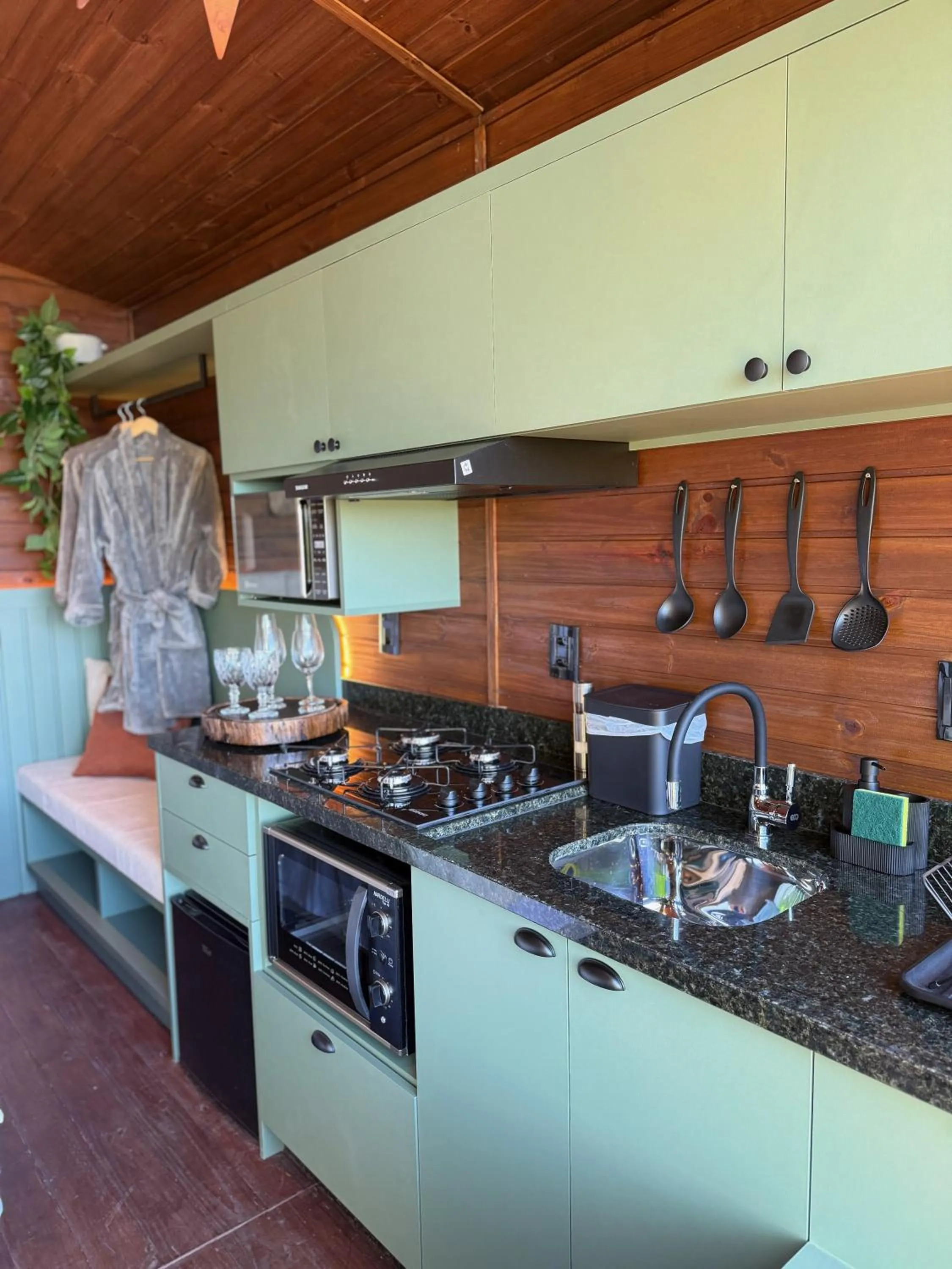 Kitchen or kitchenette in Taboo Refúgio