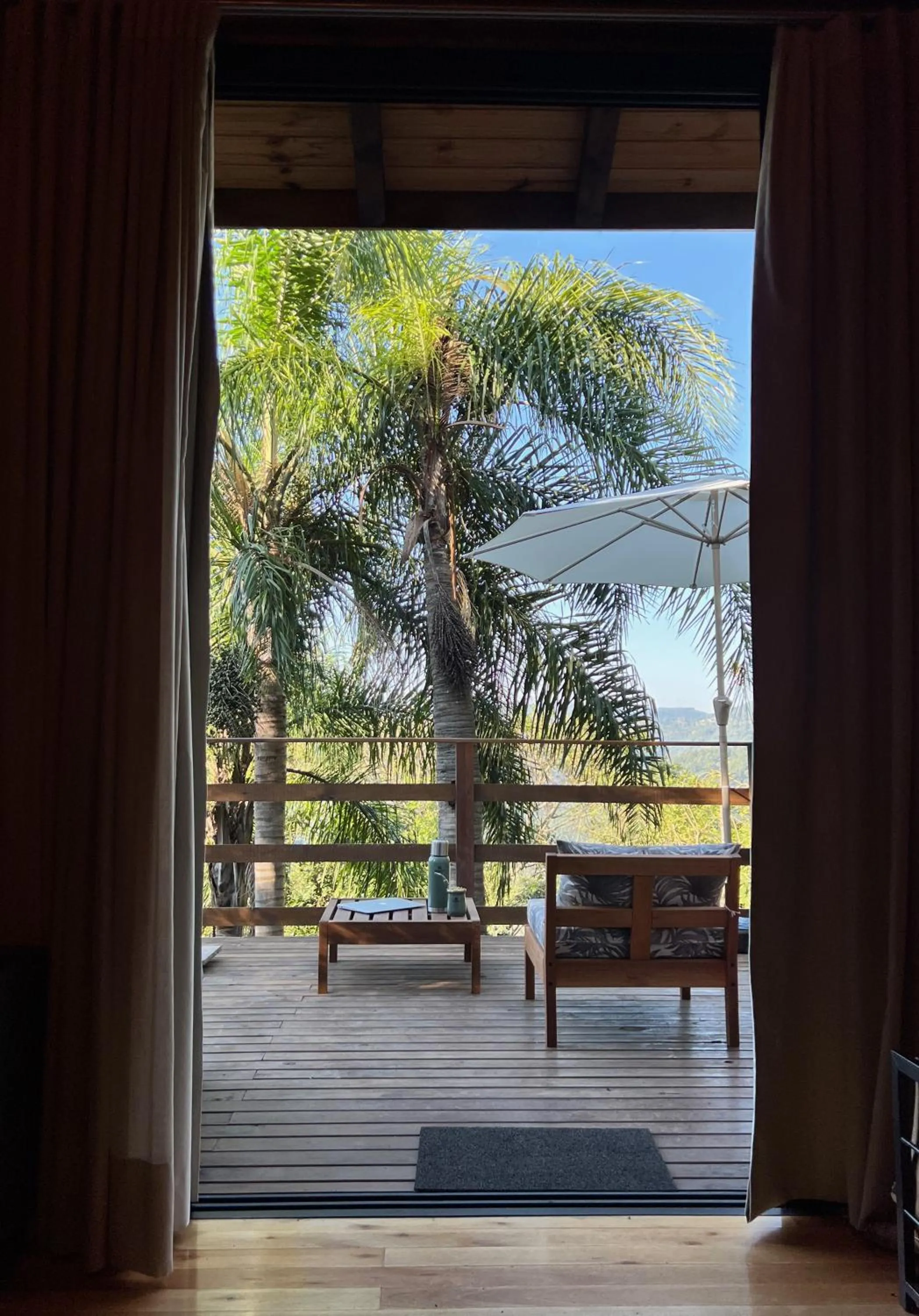 View (from property/room) in Taboo Refúgio